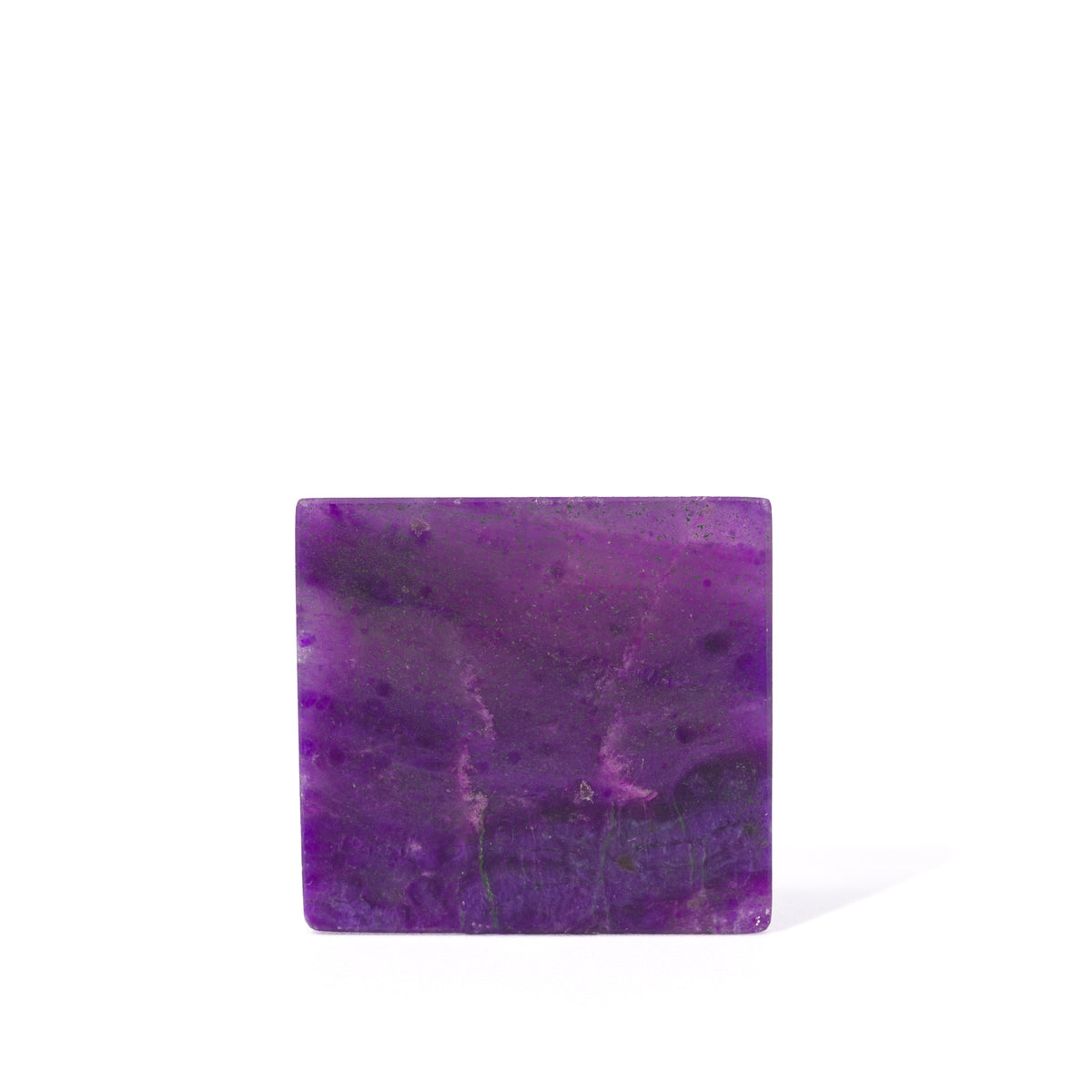 Additional view of saturated violet Sugilite cabochon