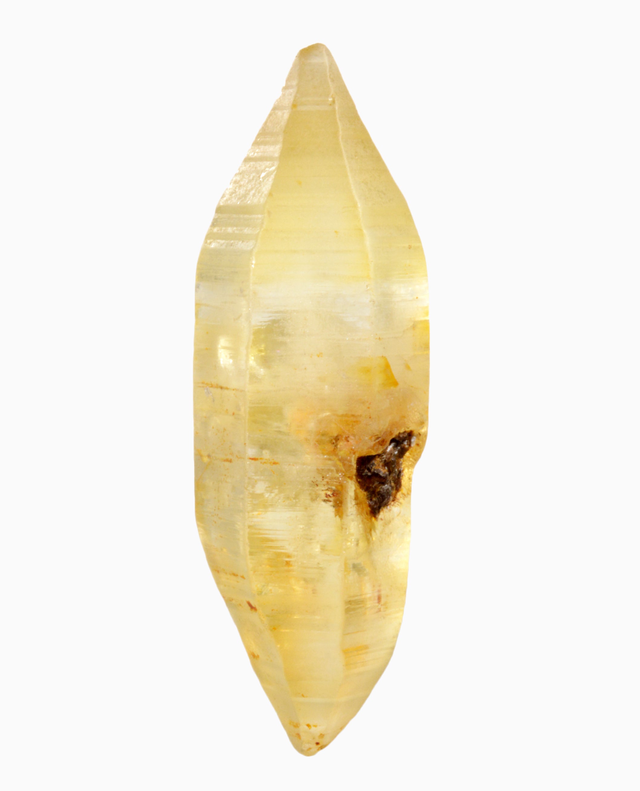 Yellow Sapphire 10 gram 1.54 inch Natural Gem Bipyramidal Crystal - Sri Lanka - SX-172 - Crystalarium