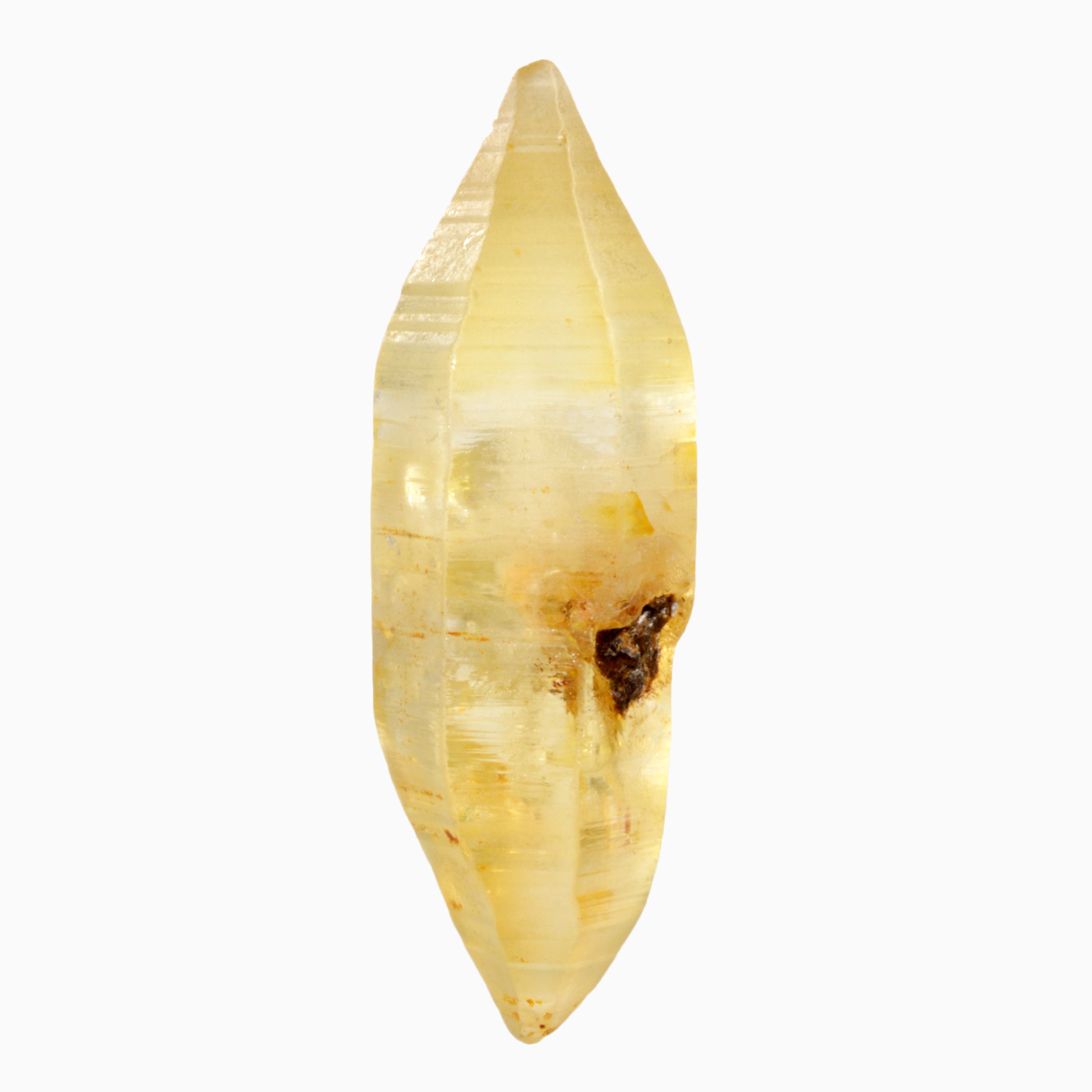 Yellow Sapphire 10 gram 1.54 inch Natural Gem Bipyramidal Crystal - Sri Lanka - SX-172 - Crystalarium