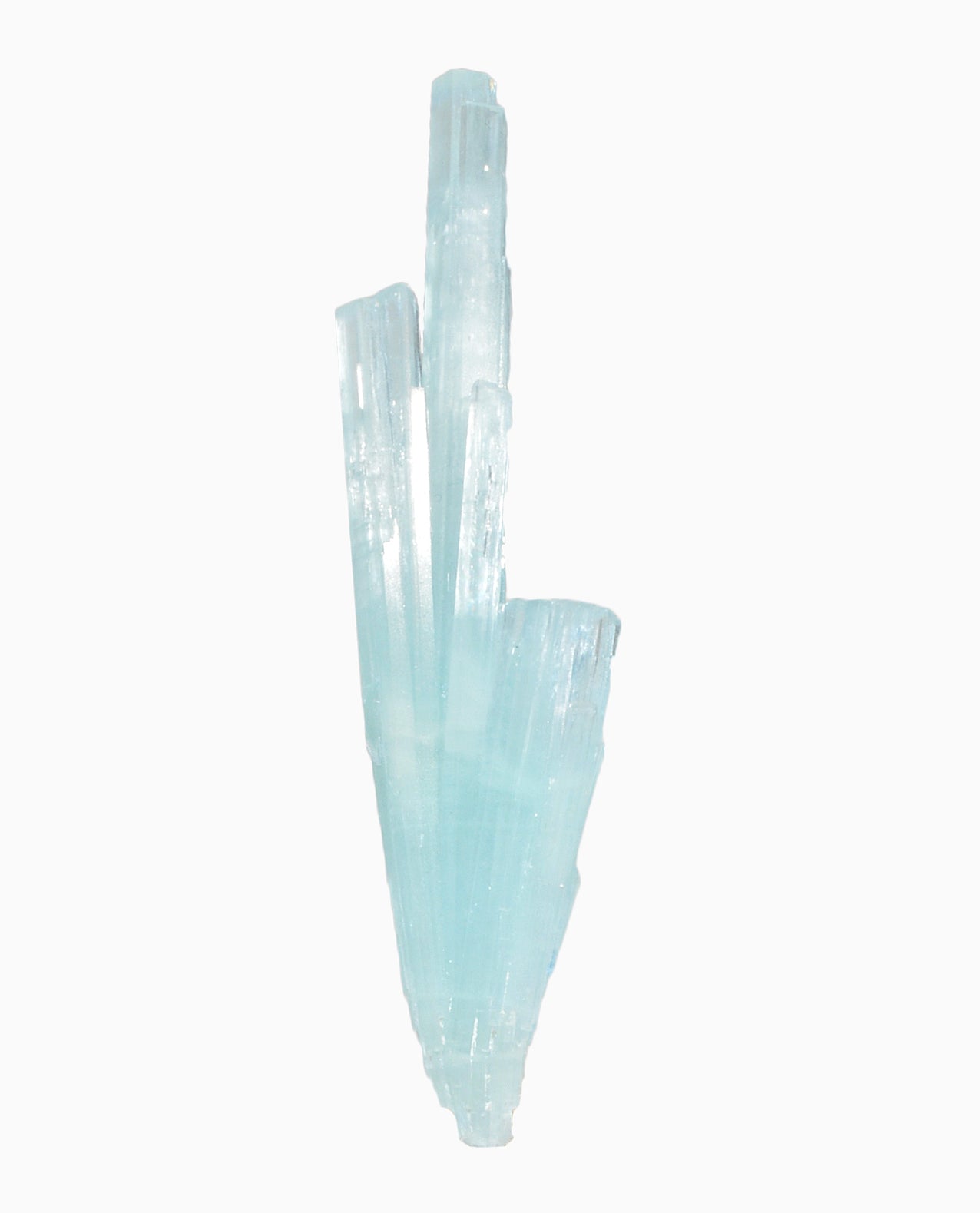 Aquamarine Spray 116.5 gram 7.2 inch Natural Gem Crystal - Pakistan - EEX-093 - Crystalarium