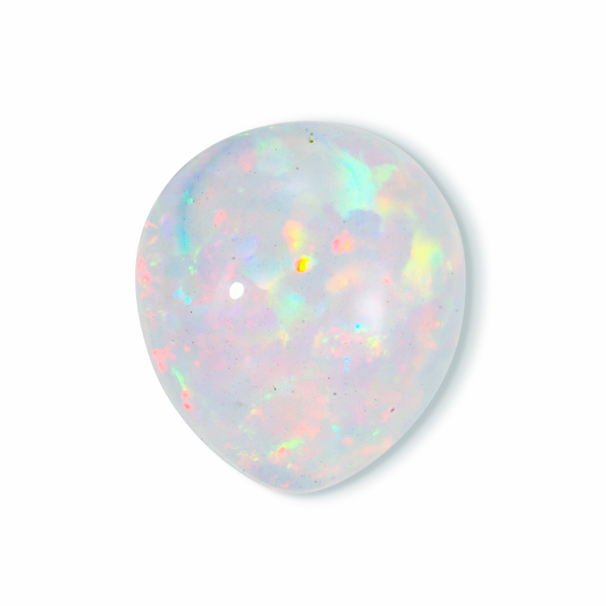 Opal 18.95mm 10.19ct Natural Polished Gemstone - Ethiopia - 21-004 - Crystalarium