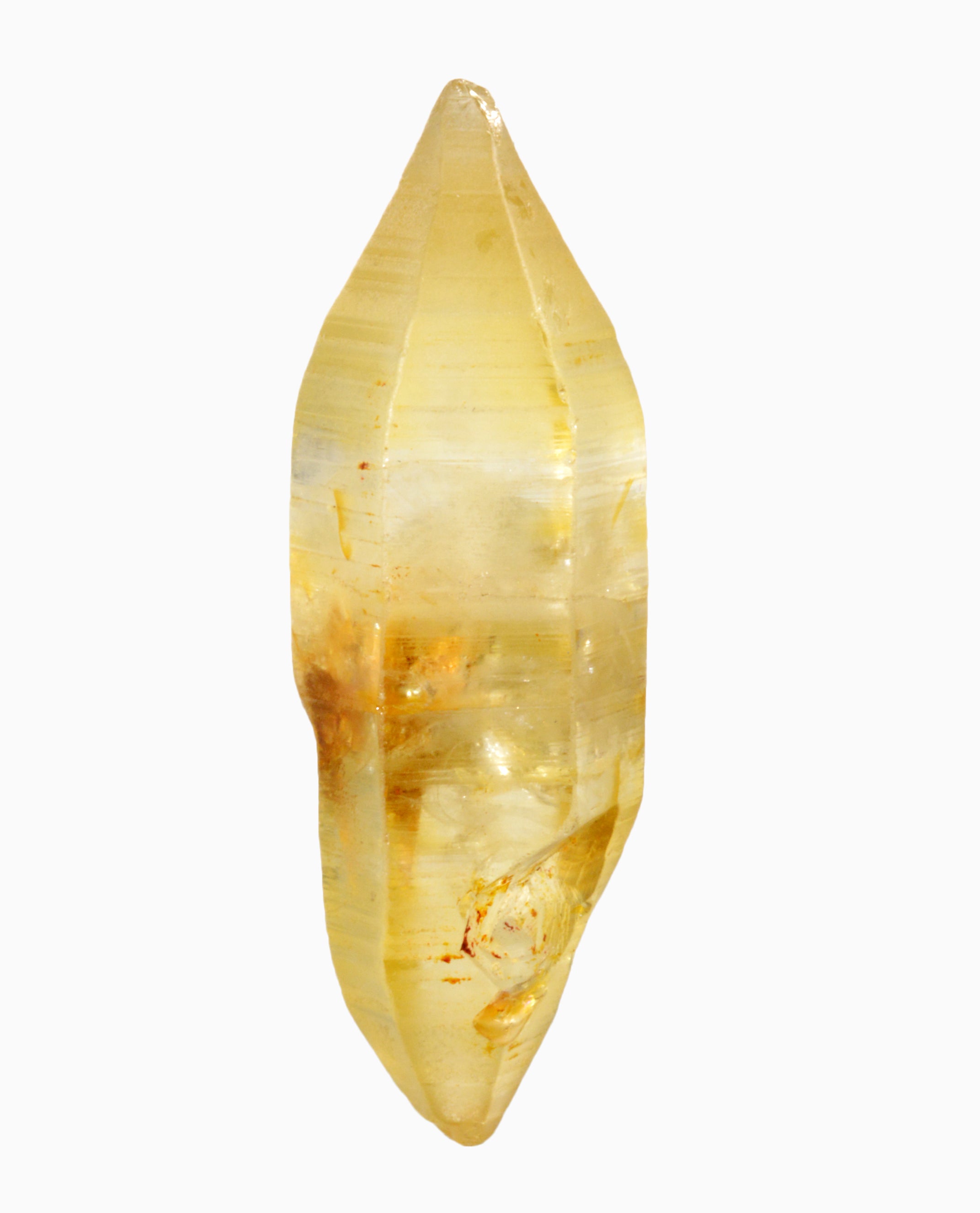 Yellow Sapphire 10 gram 1.54 inch Natural Gem Bipyramidal Crystal - Sri Lanka - SX-172 - Crystalarium