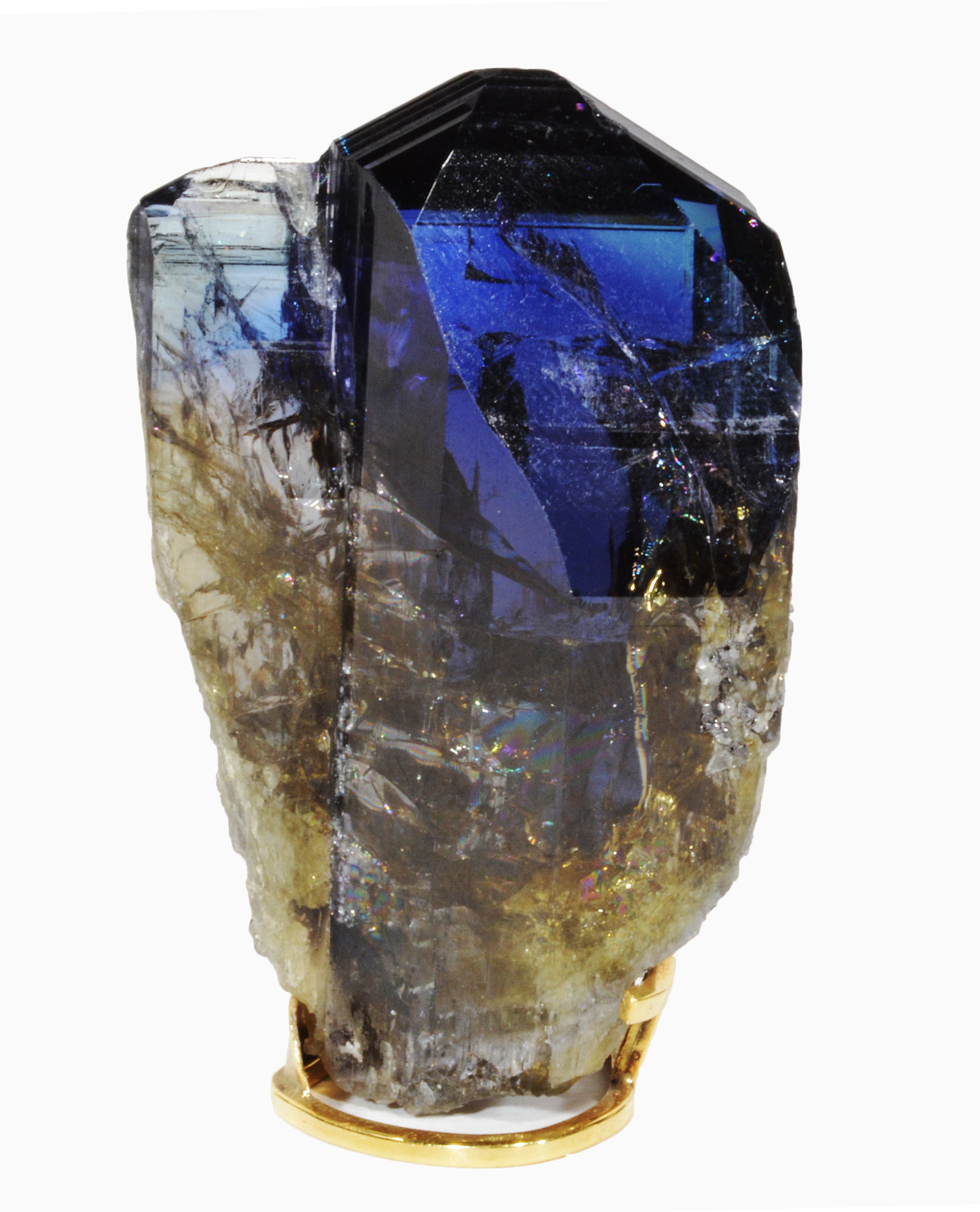 Tanzanite 50.8 mm 48.7 gram Natural Unheated Gem Crystal - Tanzania - OX-215 - Crystalarium