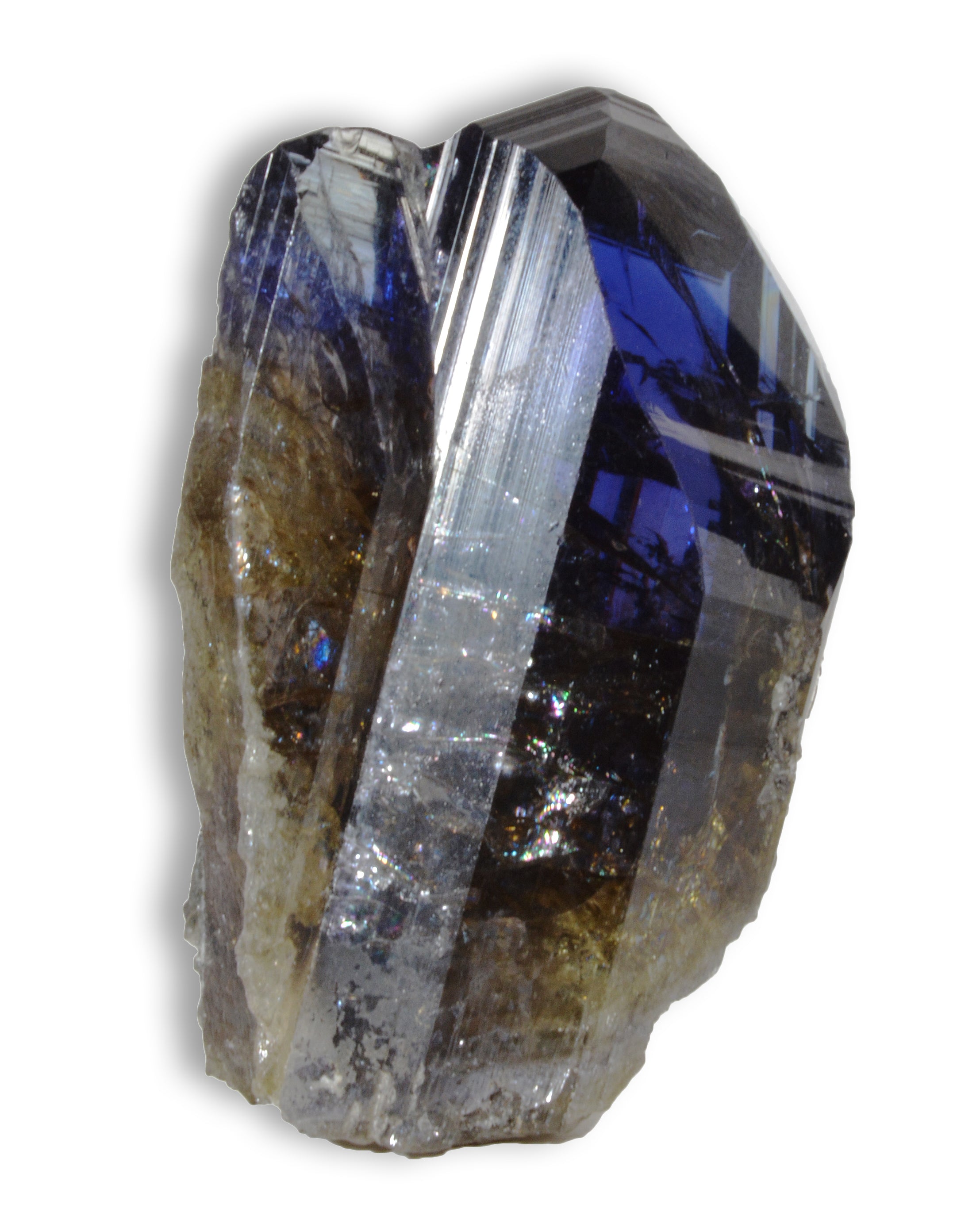 Tanzanite 50.8 mm 48.7 gram Natural Unheated Gem Crystal - Tanzania - OX-215 - Crystalarium