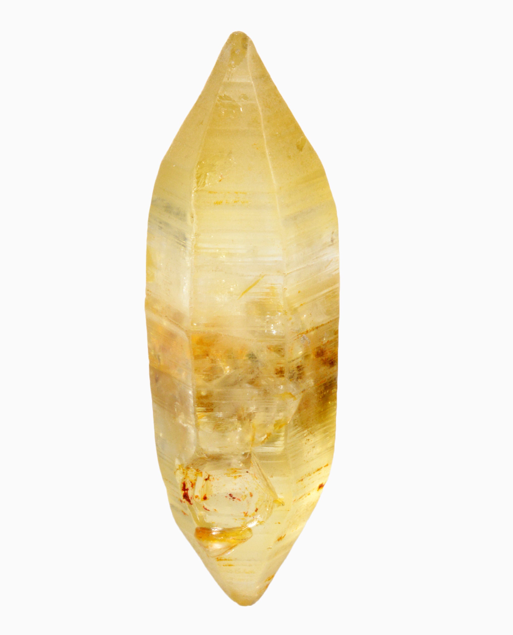 Yellow Sapphire 10 gram 1.54 inch Natural Gem Bipyramidal Crystal - Sri Lanka - SX-172 - Crystalarium