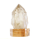 Citrine 8.8 Inch 7.55lb Polished Crystal on Wooden Stand - Brazil - KKX-275 - Crystalarium