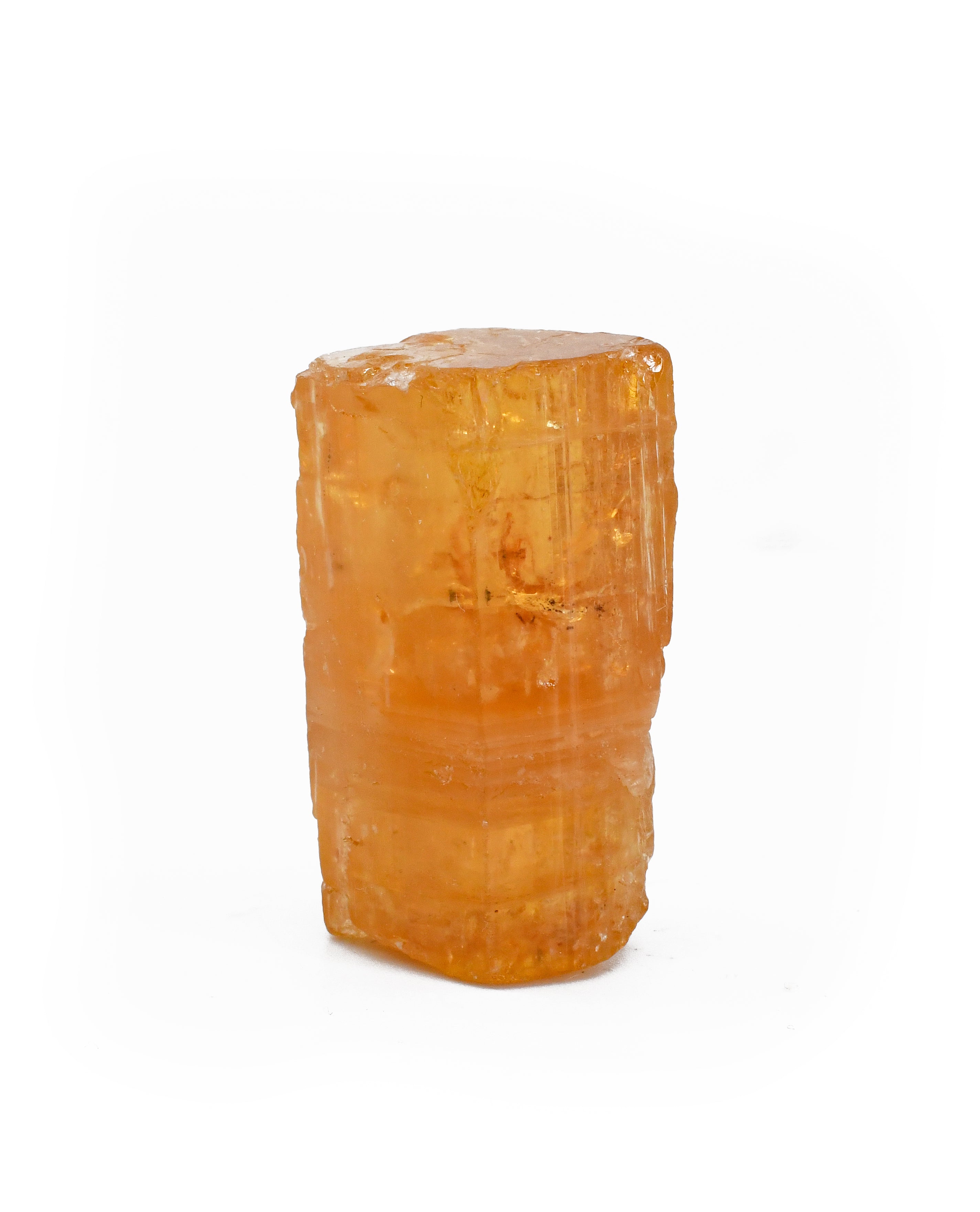 Imperial Topaz 1.18 inch 15.9 gram Natural Gem Crystal Specimen - Ouro Preto, Minas Gerais , Brazil - CCX-293A - Crystalarium