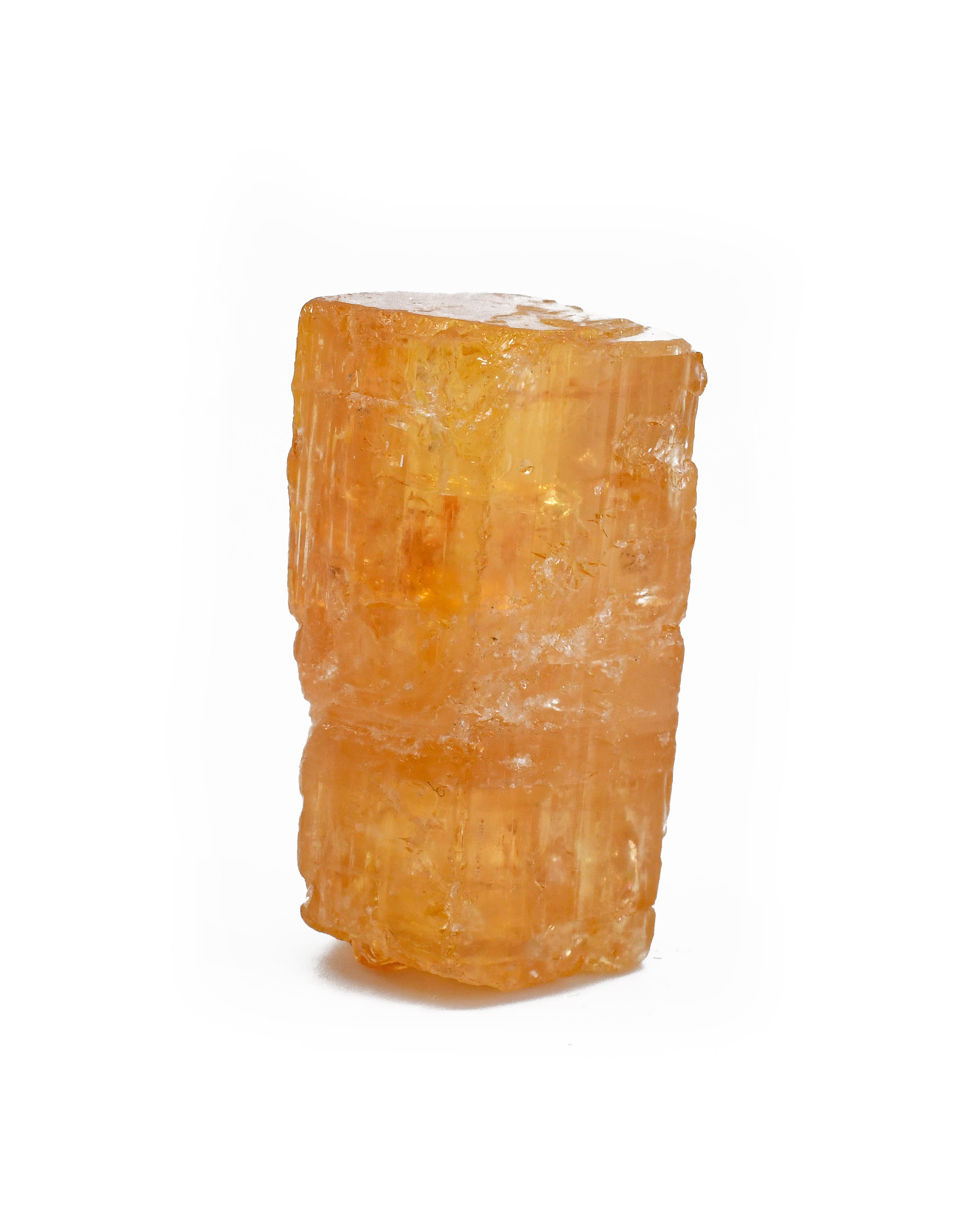 Imperial Topaz 1.18 inch 15.9 gram Natural Gem Crystal Specimen - Ouro Preto, Minas Gerais , Brazil - CCX-293A - Crystalarium