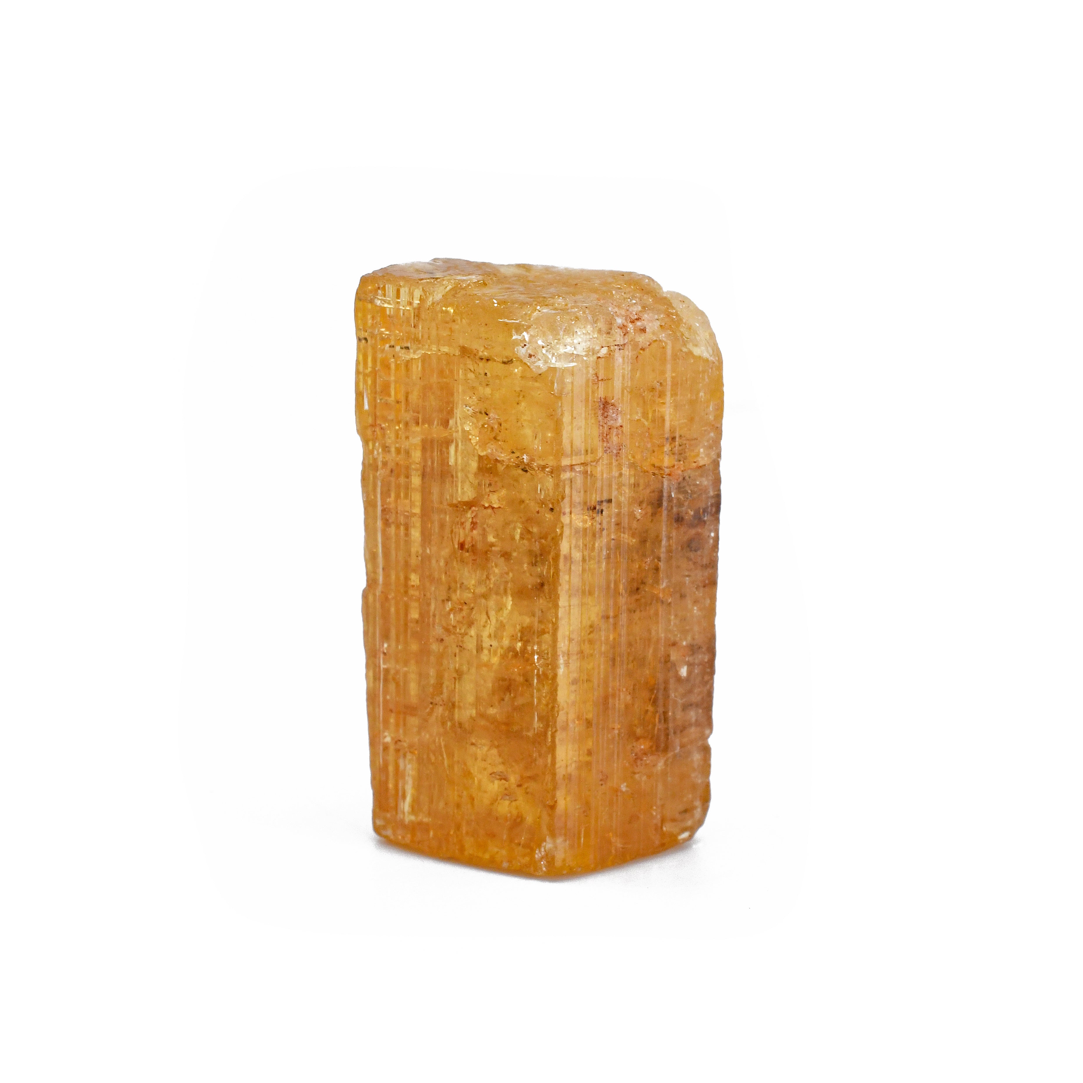 Imperial Topaz 30.77mm 16.2 gram Natural Gem Crystal - Brazil - CCX-293B - Crystalarium