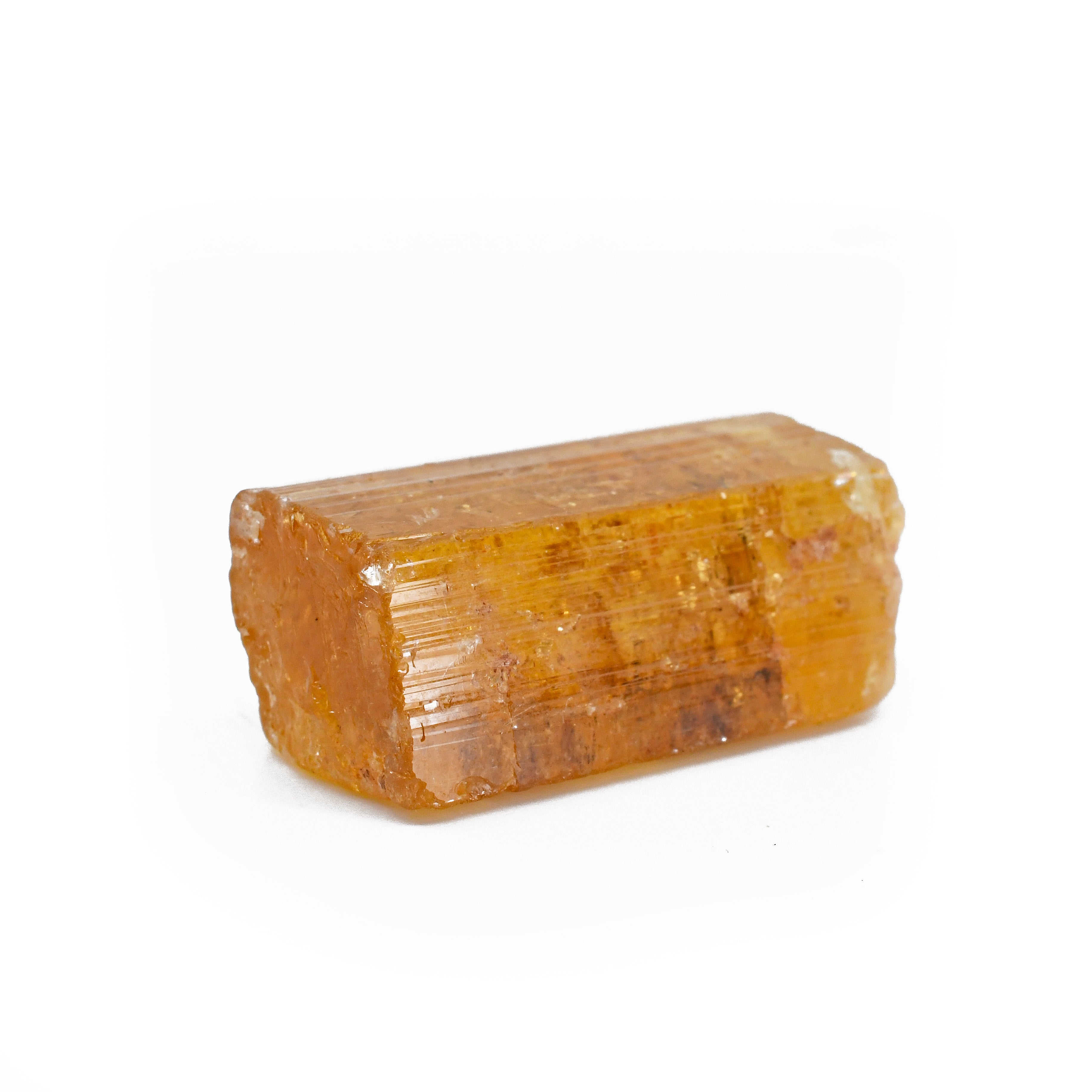 Imperial Topaz 30.77mm 16.2 gram Natural Gem Crystal - Brazil - CCX-293B - Crystalarium