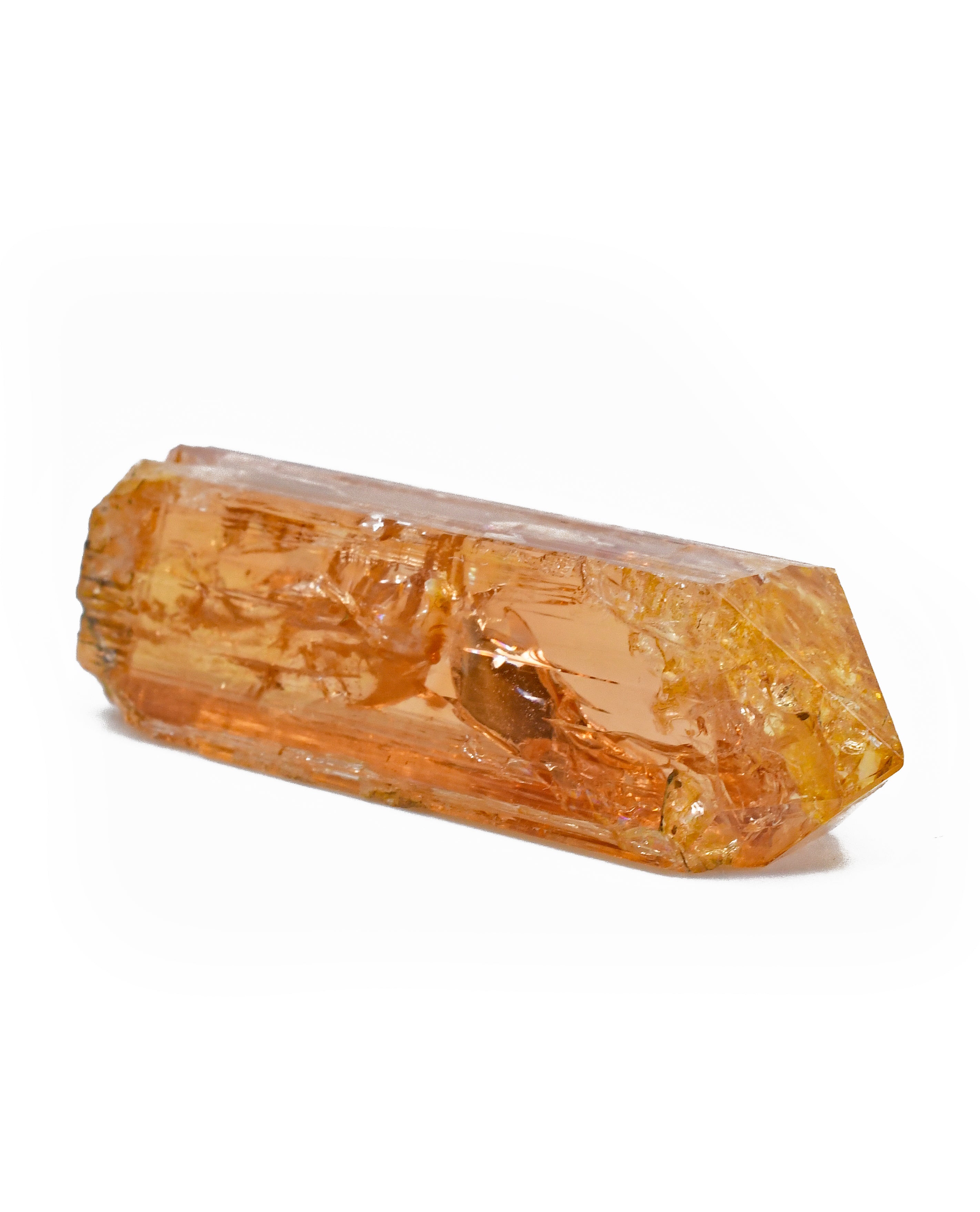 Imperial Topaz 69 ct Natural Gem Crystal Specimen - Brazil - CCX-636 - Crystalarium