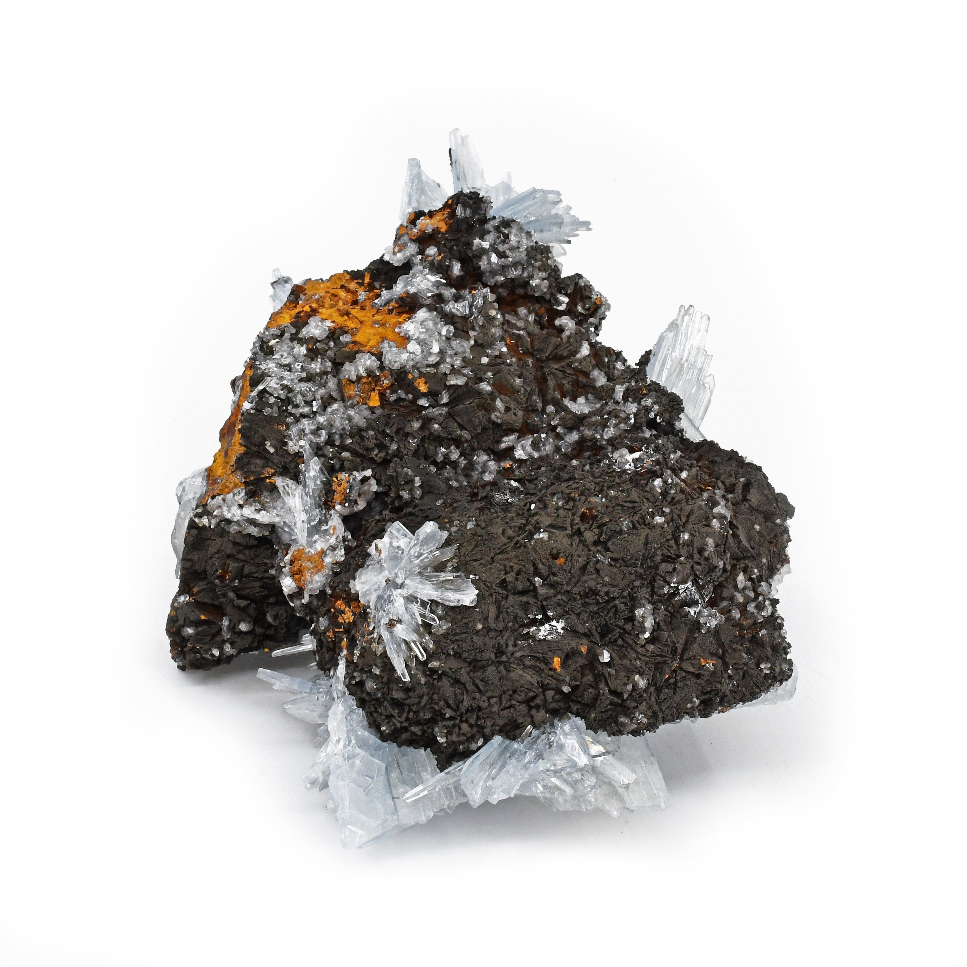 Blue Baryte 5.4 inch 1.2lb Natural Crystal Specimen - Morocco - BBX-445 - Crystalarium