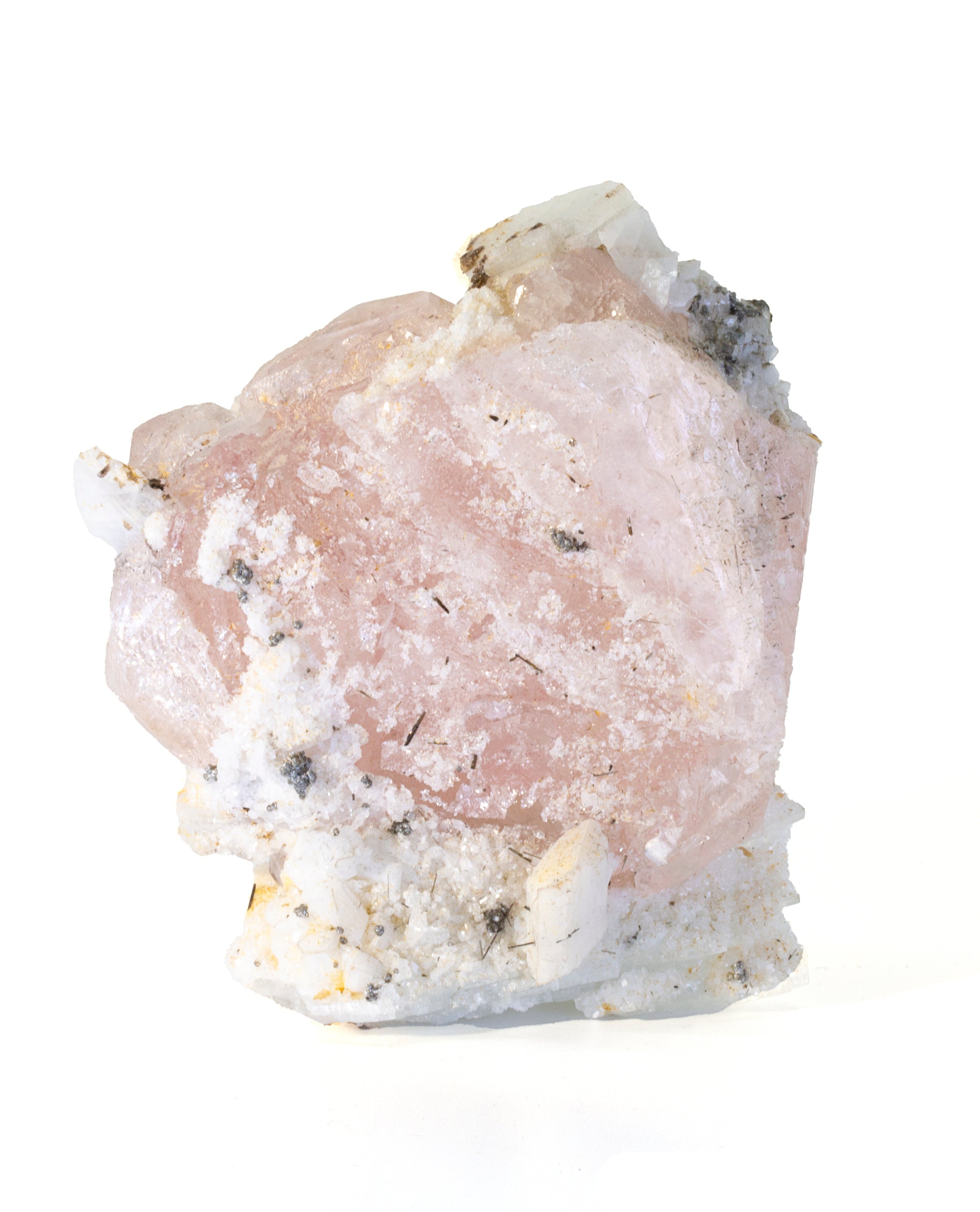 Morganite 3.76 inch 339 gram Natural Gem Crystal Specimen - Brazil - BBX-275 - Crystalarium