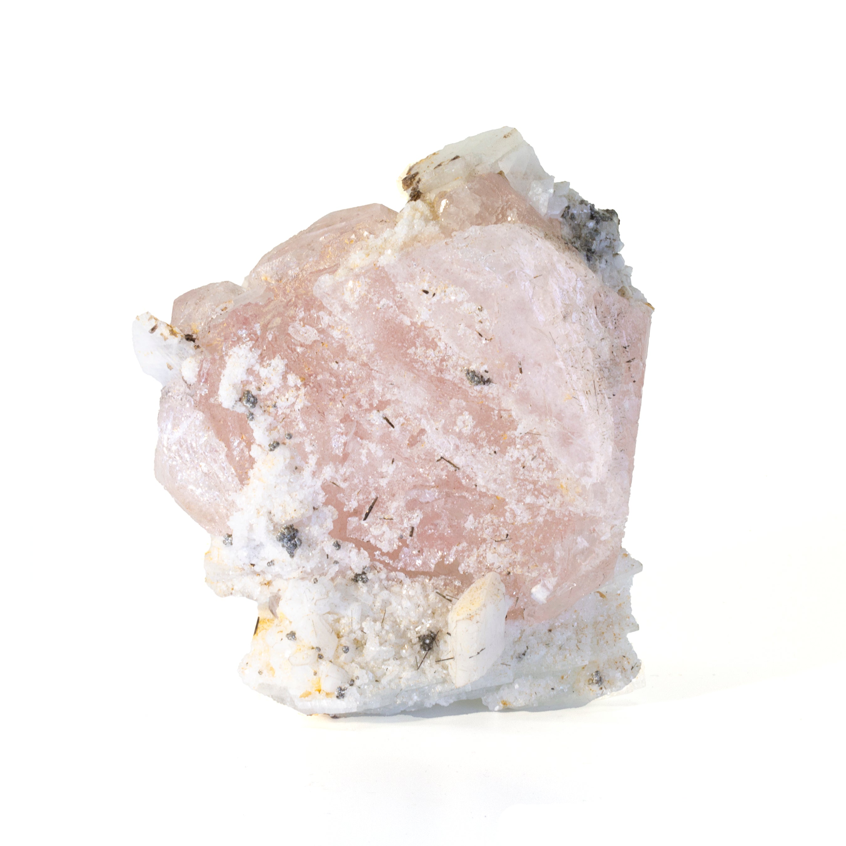 Morganite 3.76 inch 339 gram Natural Gem Crystal Specimen - Brazil - BBX-275 - Crystalarium