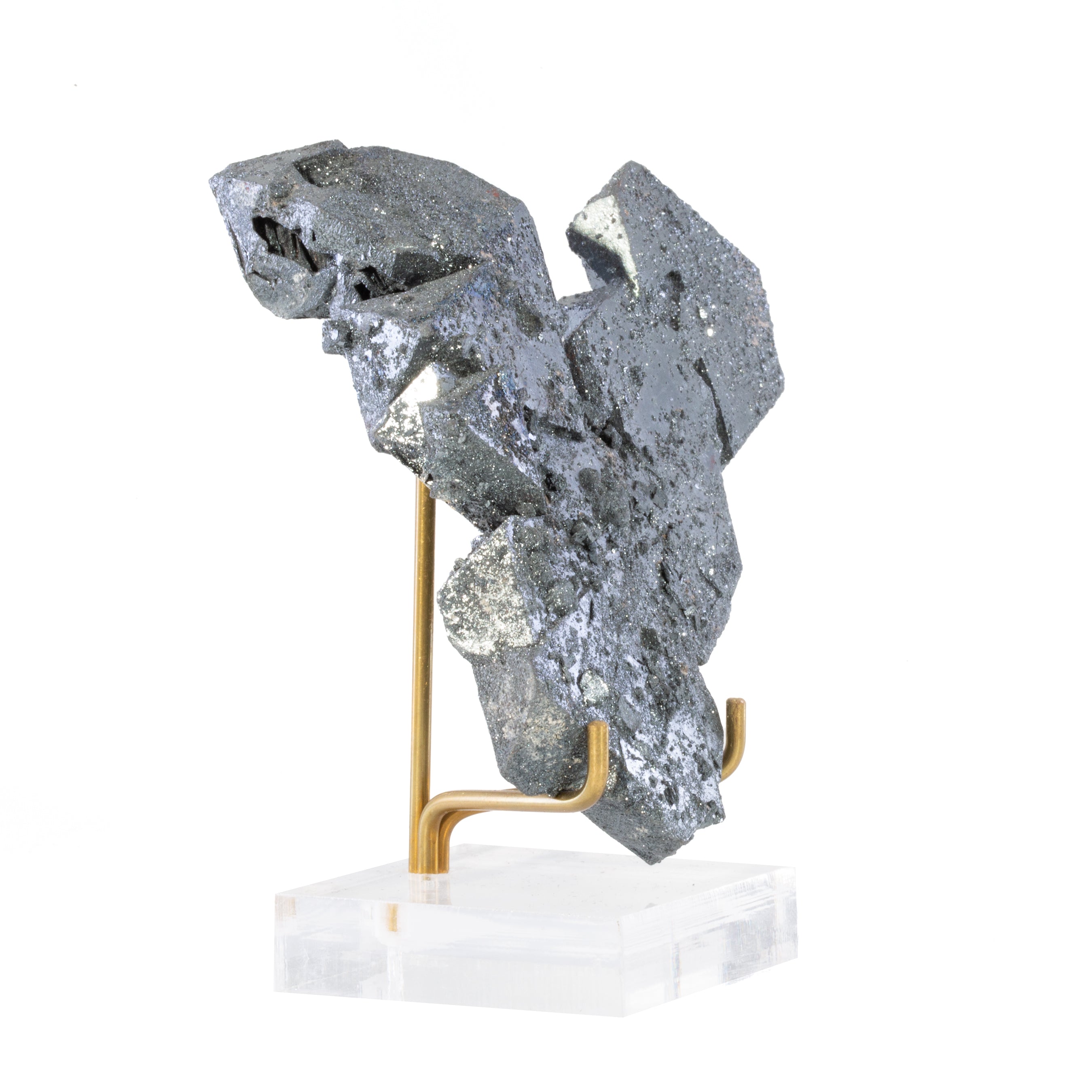 Hematite after Magnetite 158 gram 3.5 inch Natural Pseudomorph Specimen - Argentina - YX-017 - Crystalarium