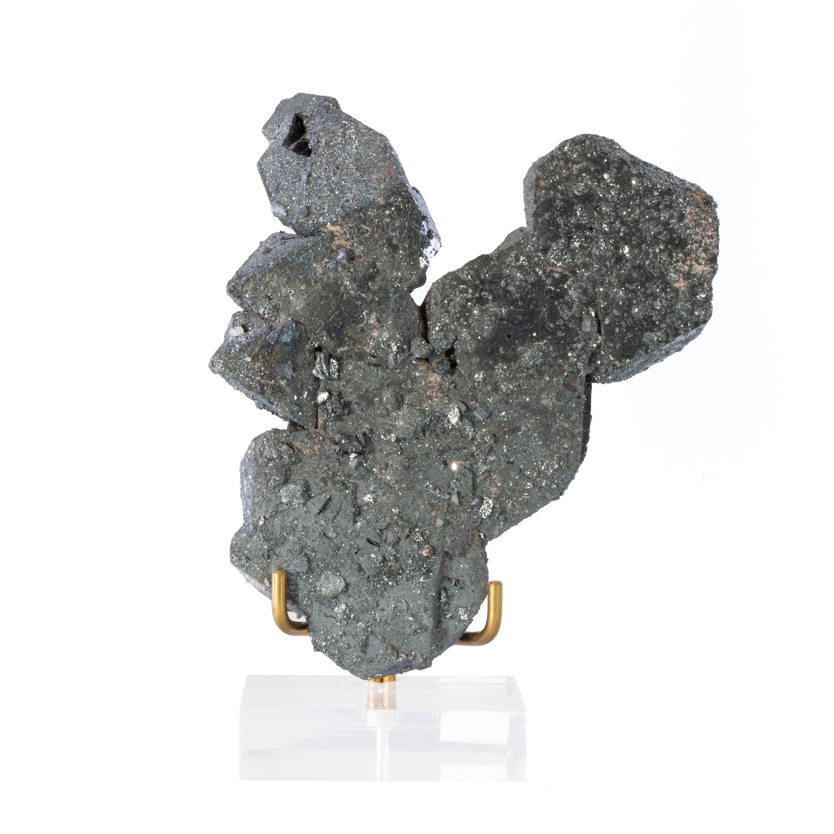 Hematite after Magnetite 158 gram 3.5 inch Natural Pseudomorph Specimen - Argentina - YX-017 - Crystalarium