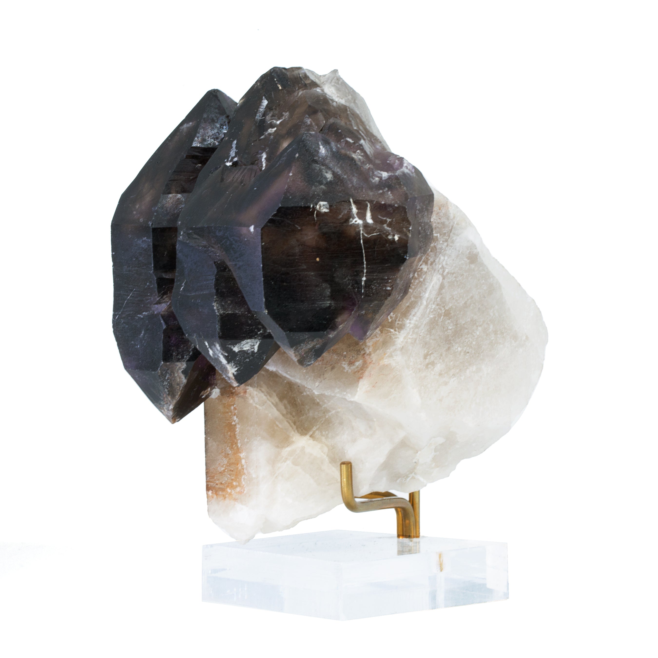 Amethyst Elestial 3.56 inch 1.12lb Natural Crystal Scepter - Brazil - HHX-128B - Crystalarium