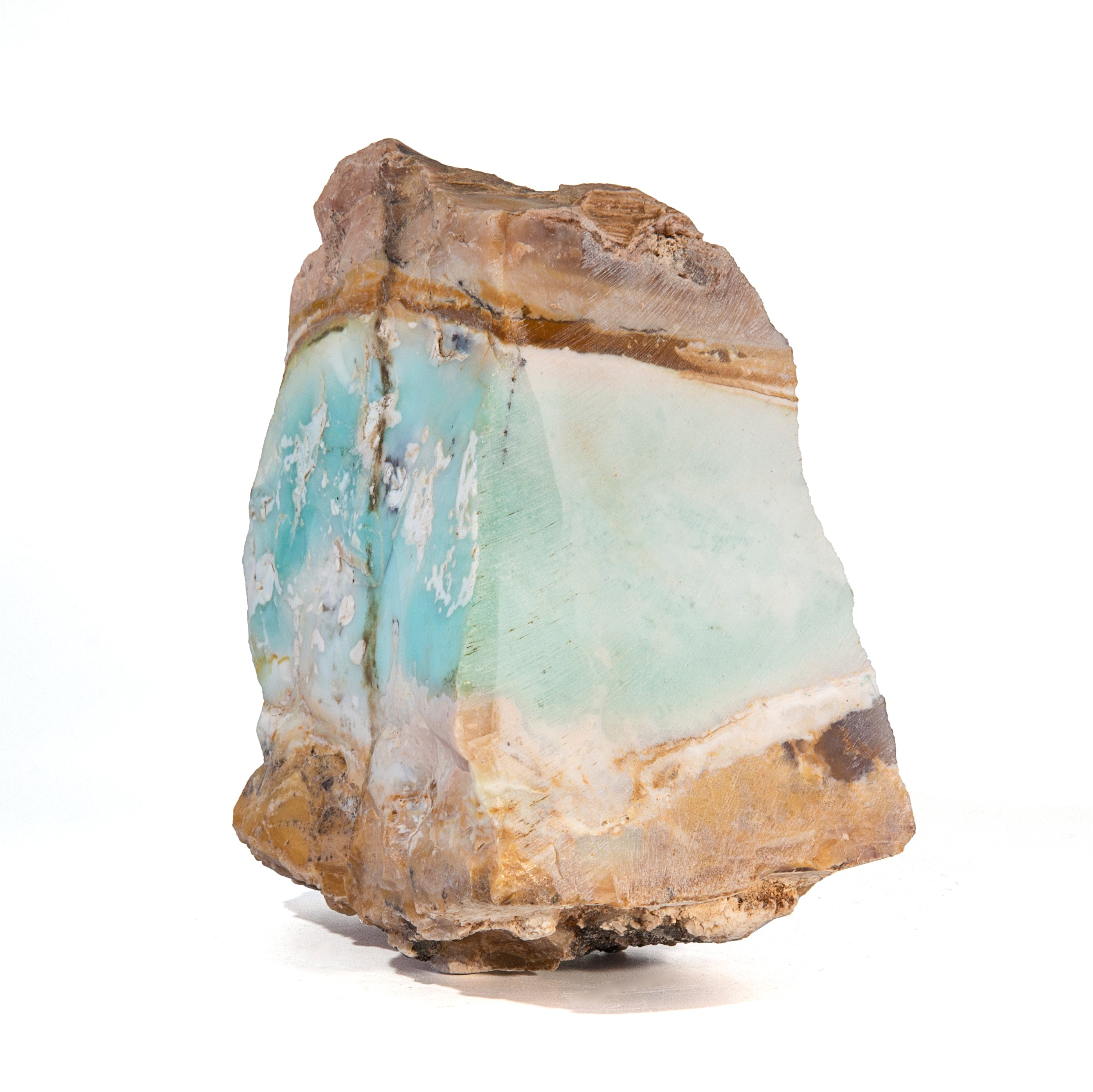 Blue Opal 5.75 inch 2.79 lb Natural Crystal Specimen - Indonesia - GGX-070 - Crystalarium