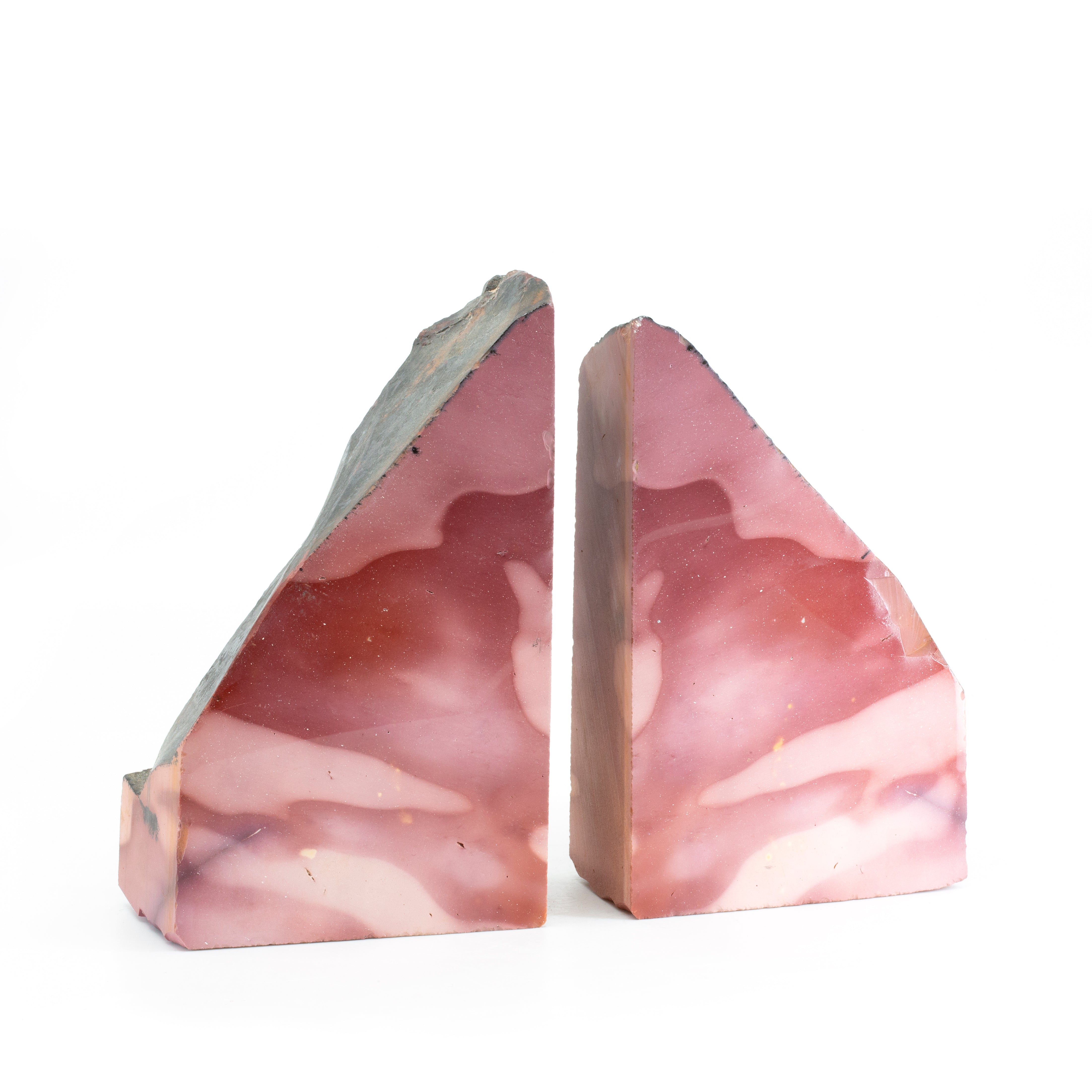 Mookaite 6 inch Polished Jasper Bookends - Australia - DDR-037 - Crystalarium