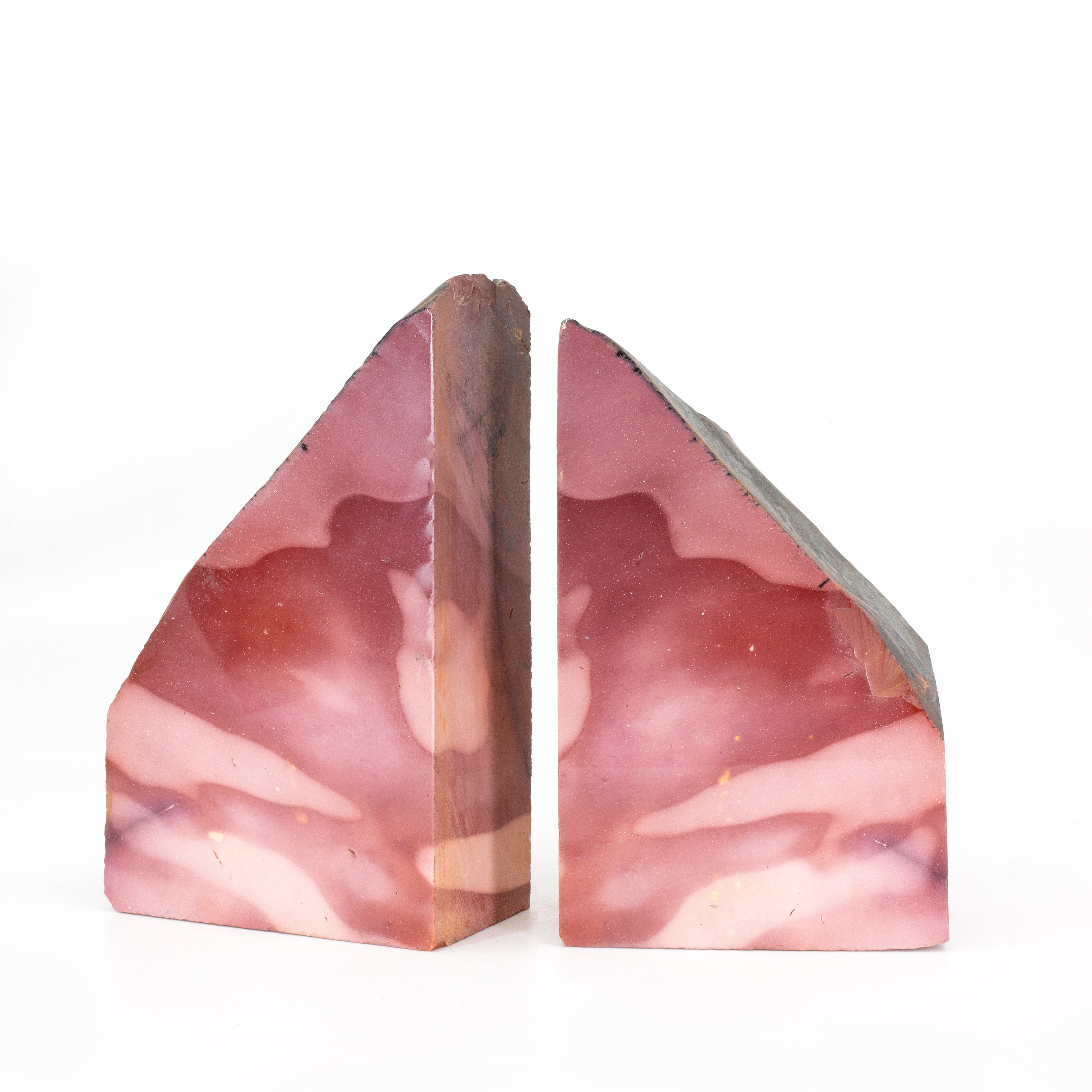 Mookaite 6 inch Polished Jasper Bookends - Australia - DDR-037 - Crystalarium