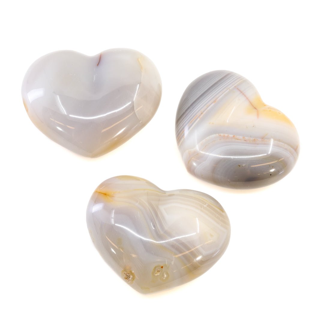Agate Medium Heart - JJT-021 - Crystalarium