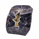 Chevron Amethyst 8 inch 17.10 lbs Natural Freeform Polished Crystal - India - EEH-143 - Crystalarium
