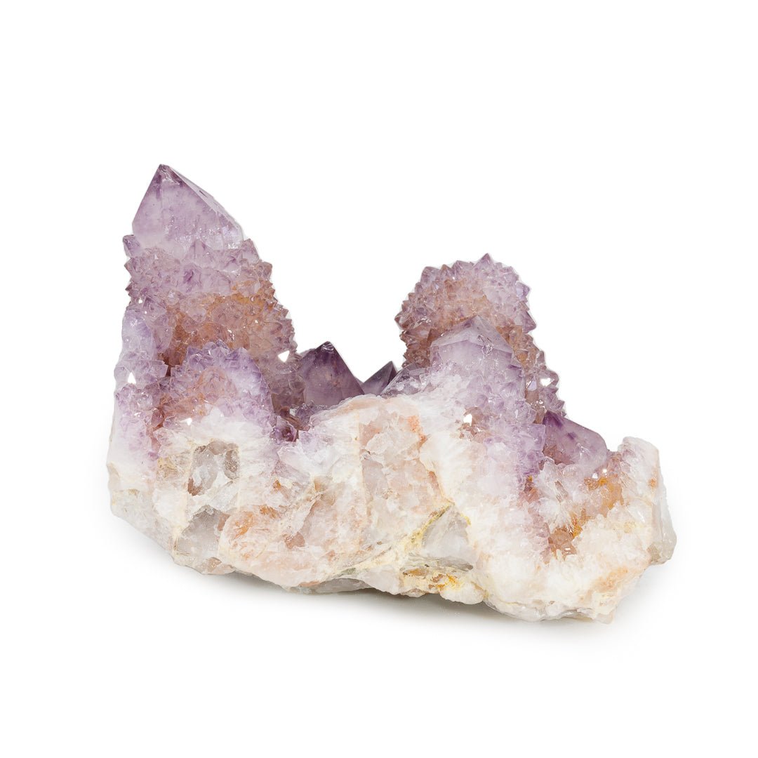Amethyst "Spirit Quartz" 3.4 Inch 230.5 Gram Natural Crystal Cluster - South Africa - KKX-089A - Crystalarium