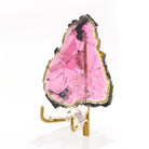 Liddicoatite Tourmaline 2.67 inch 16.4 gram Gem Crystal Slice - Madagascar - BBV-033A - Crystalarium