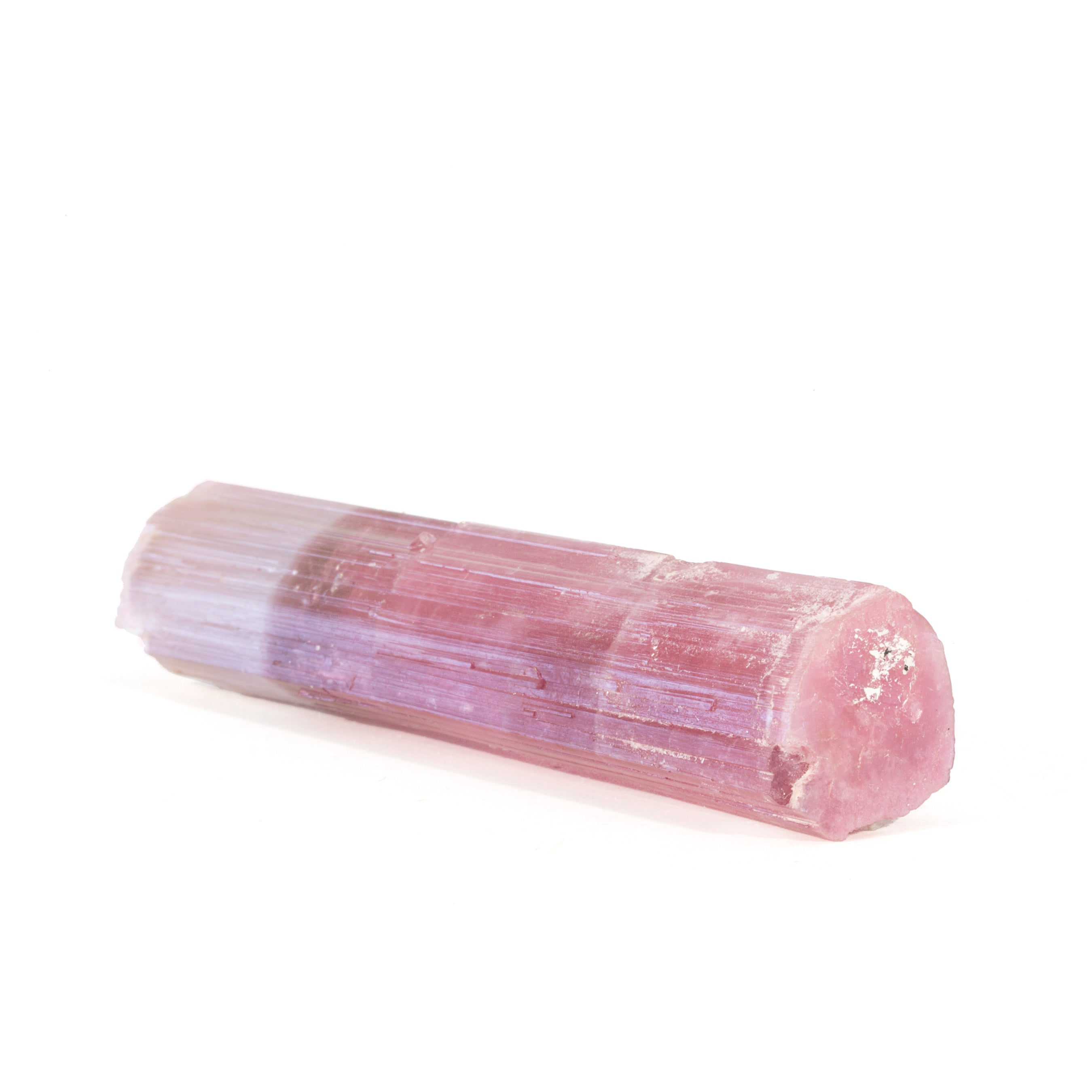 Cat's Eye Pink Tourmaline 69.4 grams 3.8 inch Natural Crystal - Himalaya Mine, San Diego, California, USA - JJX-003 - Crystalarium