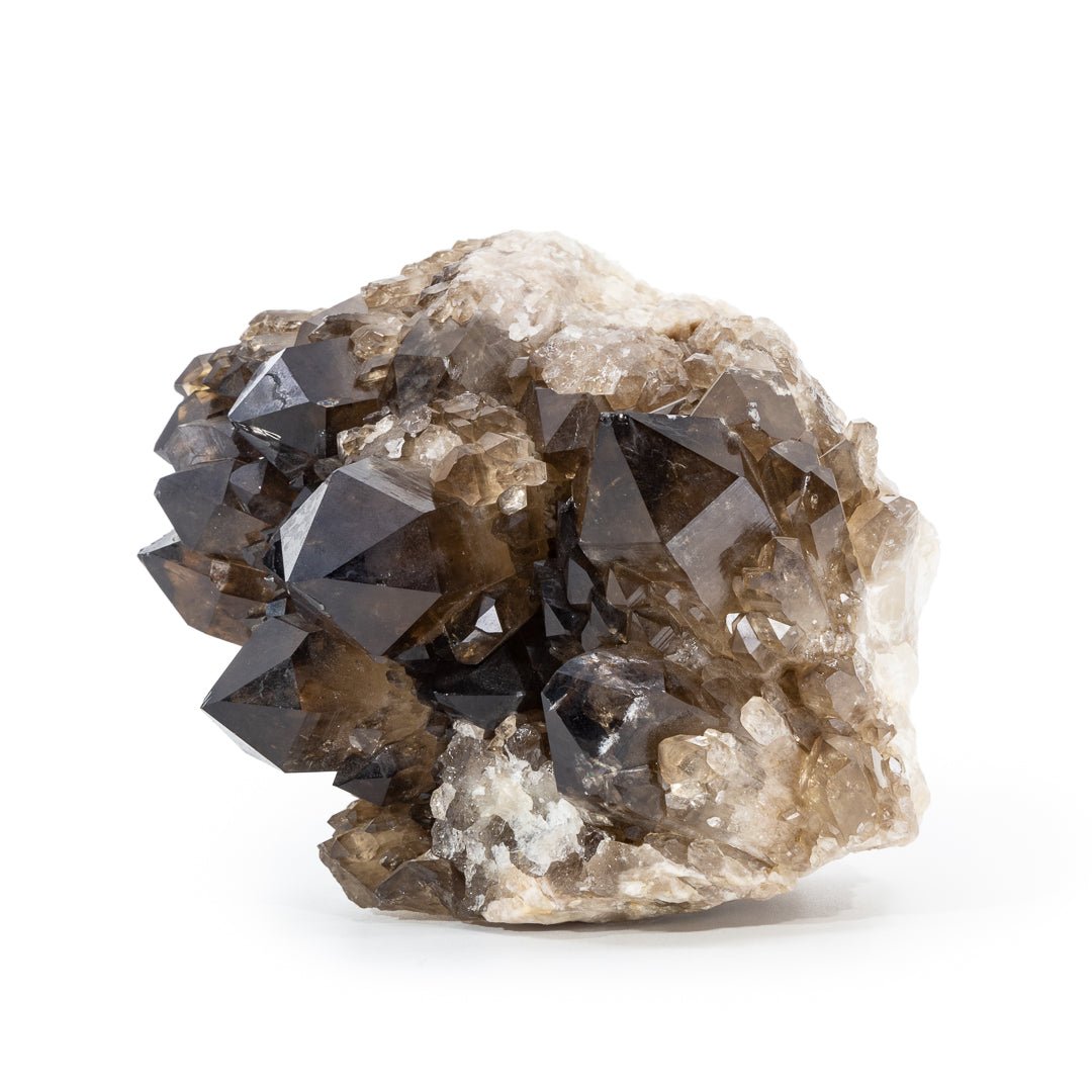 Smoky Citrine 5.23 Inch 3.5lb Natural Crystal Cluster - Congo - GGX-047 - Crystalarium