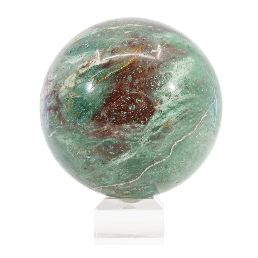 Dragon's Blood Jasper 3.75 inch 2.77lb Polished Crystal Sphere - Australia - AAL-055 - Crystalarium