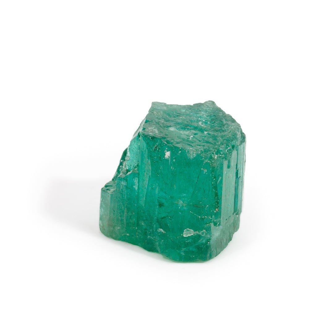 Emerald 38.86 Carat 17.1mm Natural Gem Crystal - Zambia - JJX-178 - Crystalarium