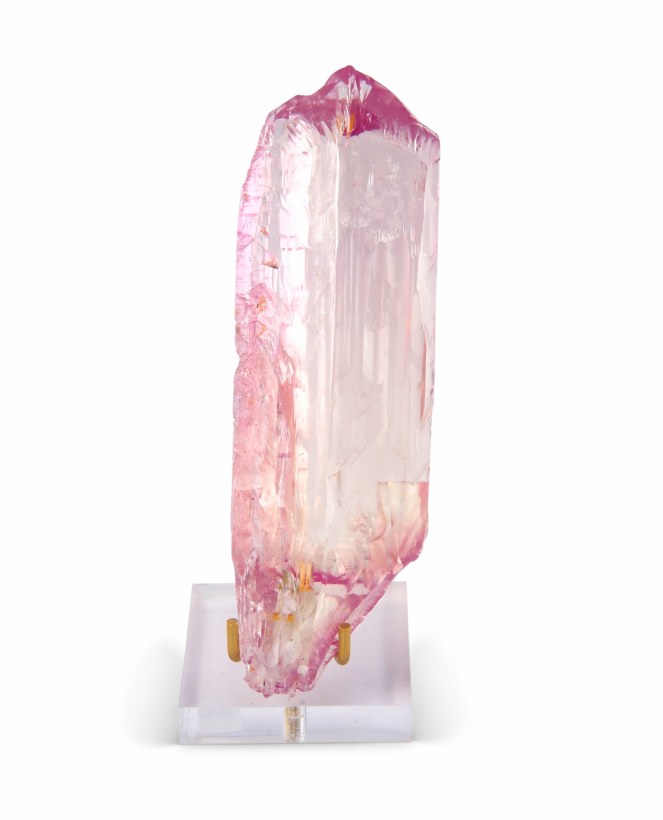 Kunzite 6.5 inch 1.1 lbs Natural Gem Crystal - Urucum Mine, Brazil - NX-325 - Crystalarium