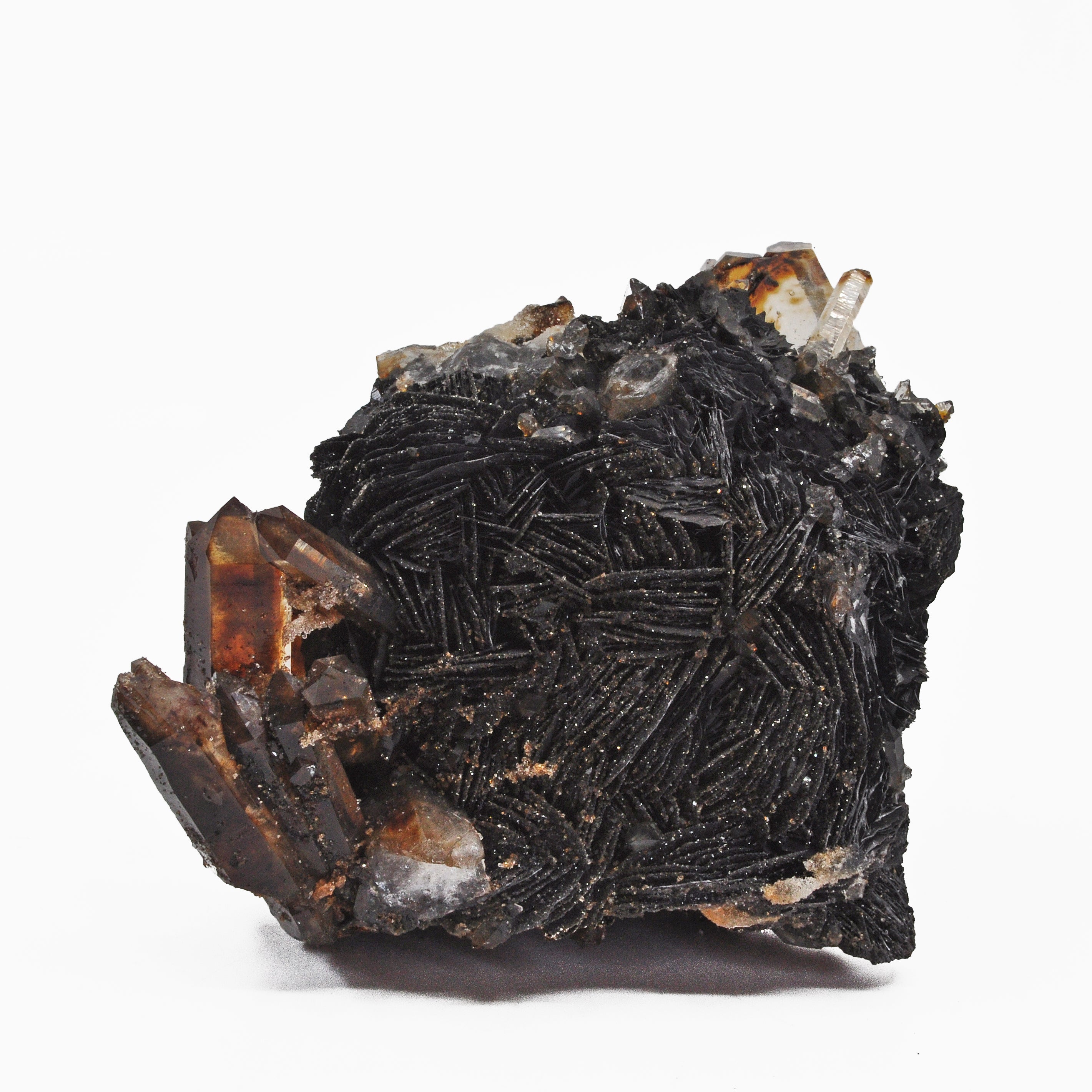 Quartz with Iron and Hematite 4 inch 1.1 lbs Natural Crystal Cluster - China - UX-306 - Crystalarium