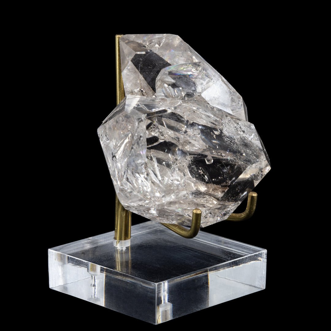 Herkimer "Diamond" 2.13 Inch 92.24 Gram Natural Quartz Crystal Cluster - Herkimer, NY - KKX-309 - Crystalarium