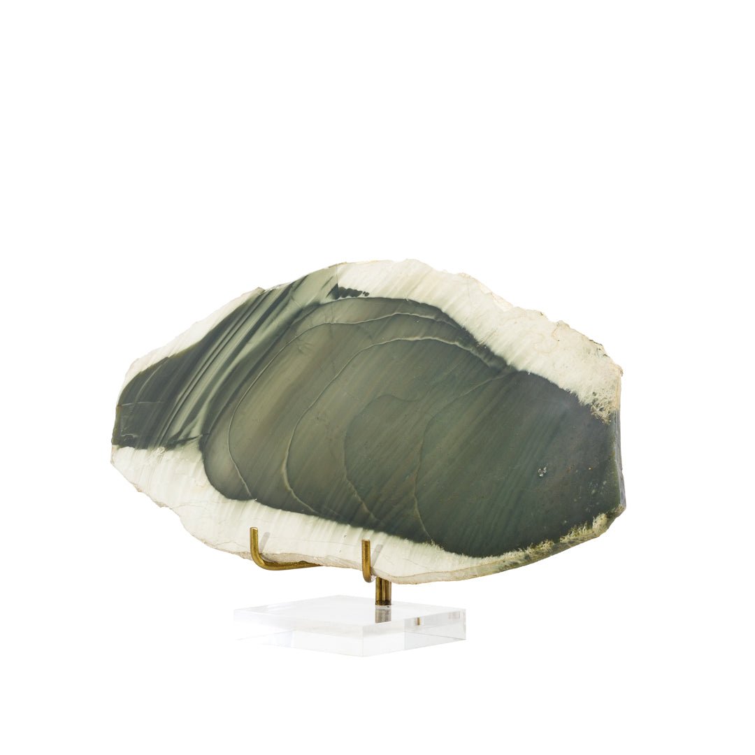 Imperial Jasper 10.25 Inch 429 Gram Natural Crystal Slice - California - KKH-222 - Crystalarium