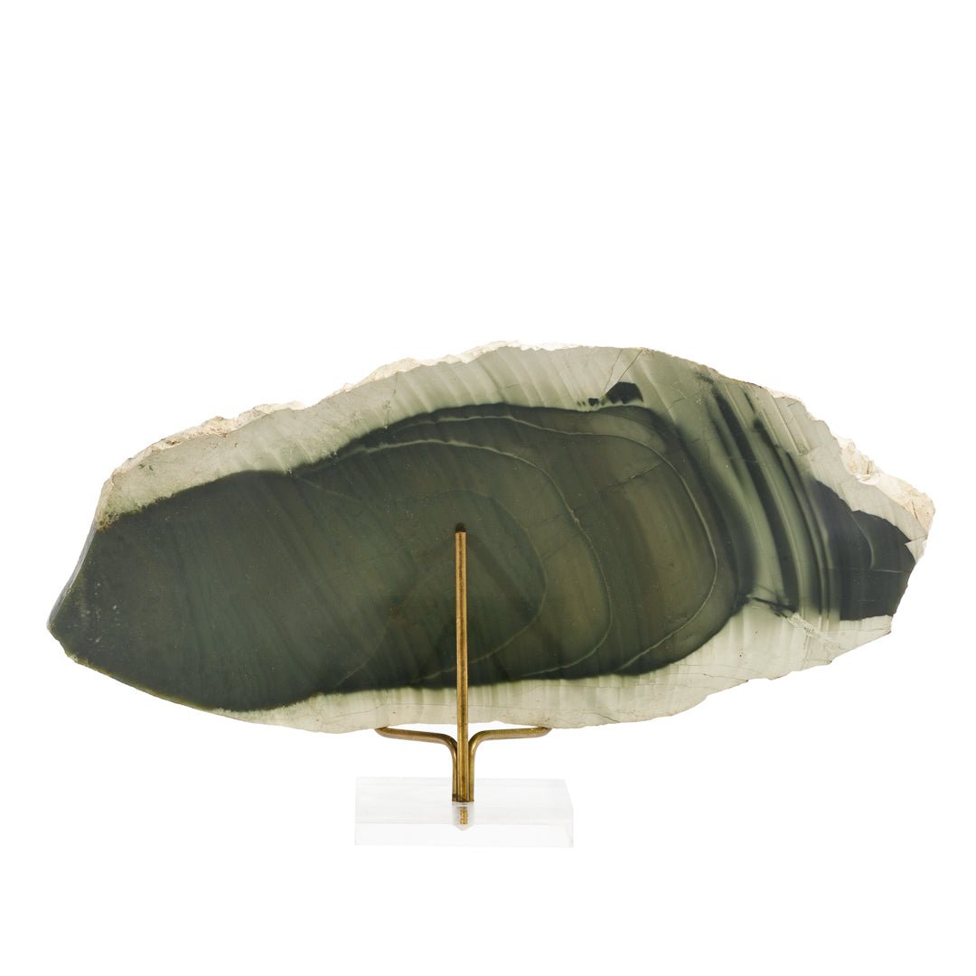 Imperial Jasper 10.25 Inch 429 Gram Natural Crystal Slice - California - KKH-222 - Crystalarium