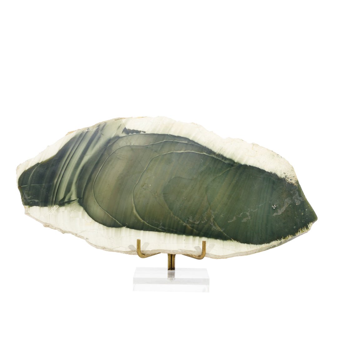 Imperial Jasper 10.25 Inch 429 Gram Natural Crystal Slice - California - KKH-222 - Crystalarium