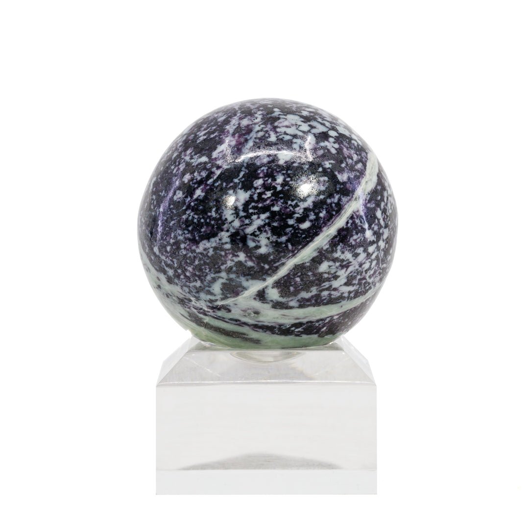 Kammererite 1.77 Inch 149.7 Gram Polished Crystal Sphere - KKL-091 - Crystalarium