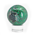 Malachite with Azurite 2.6 inch 0.98 lbs Polished Crystal Sphere - Argentina - UL-314 - Crystalarium