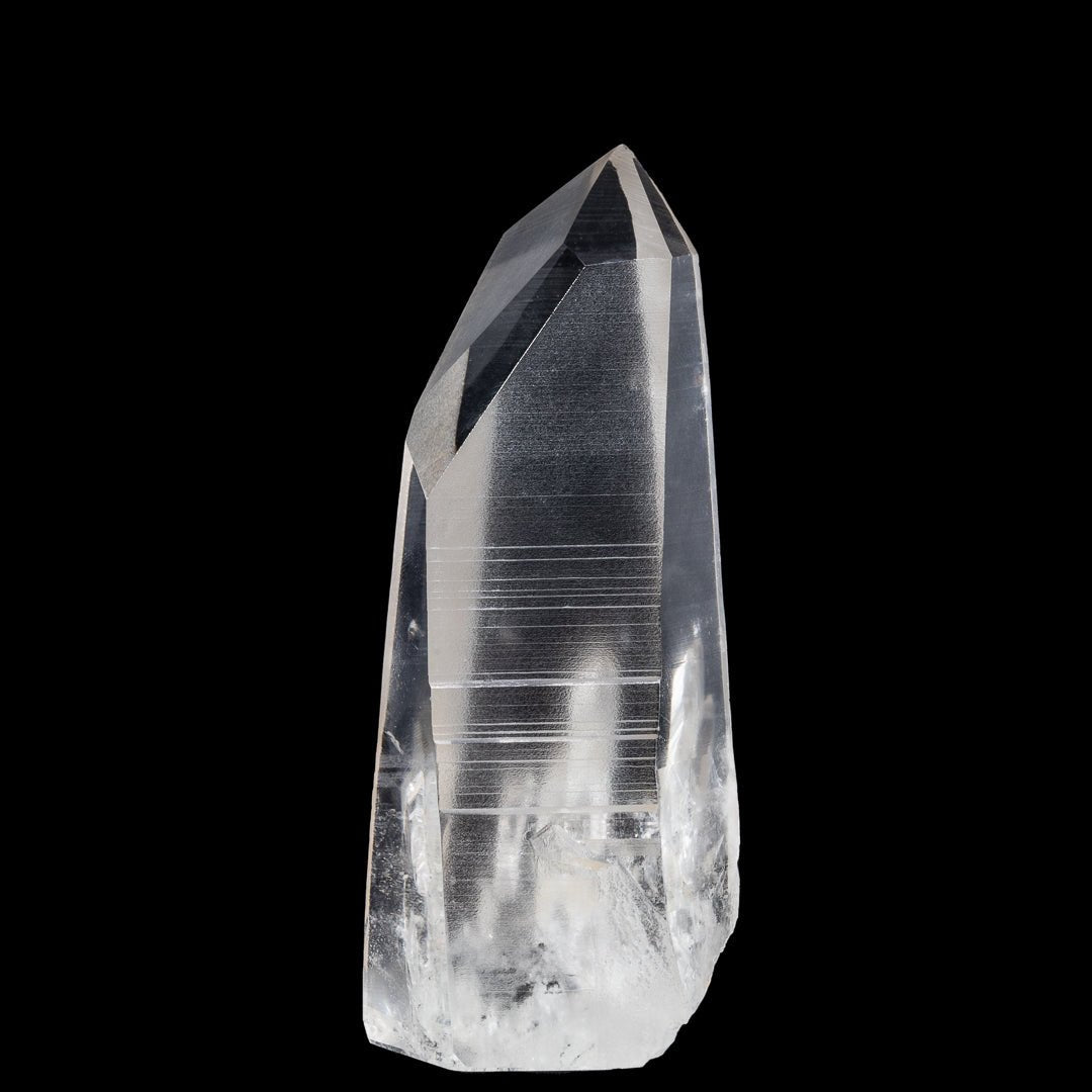 Quartz 5 Inch .77lb Lawrence Stoller Partial Polished Crystal - Brazil - JX-054 - Crystalarium
