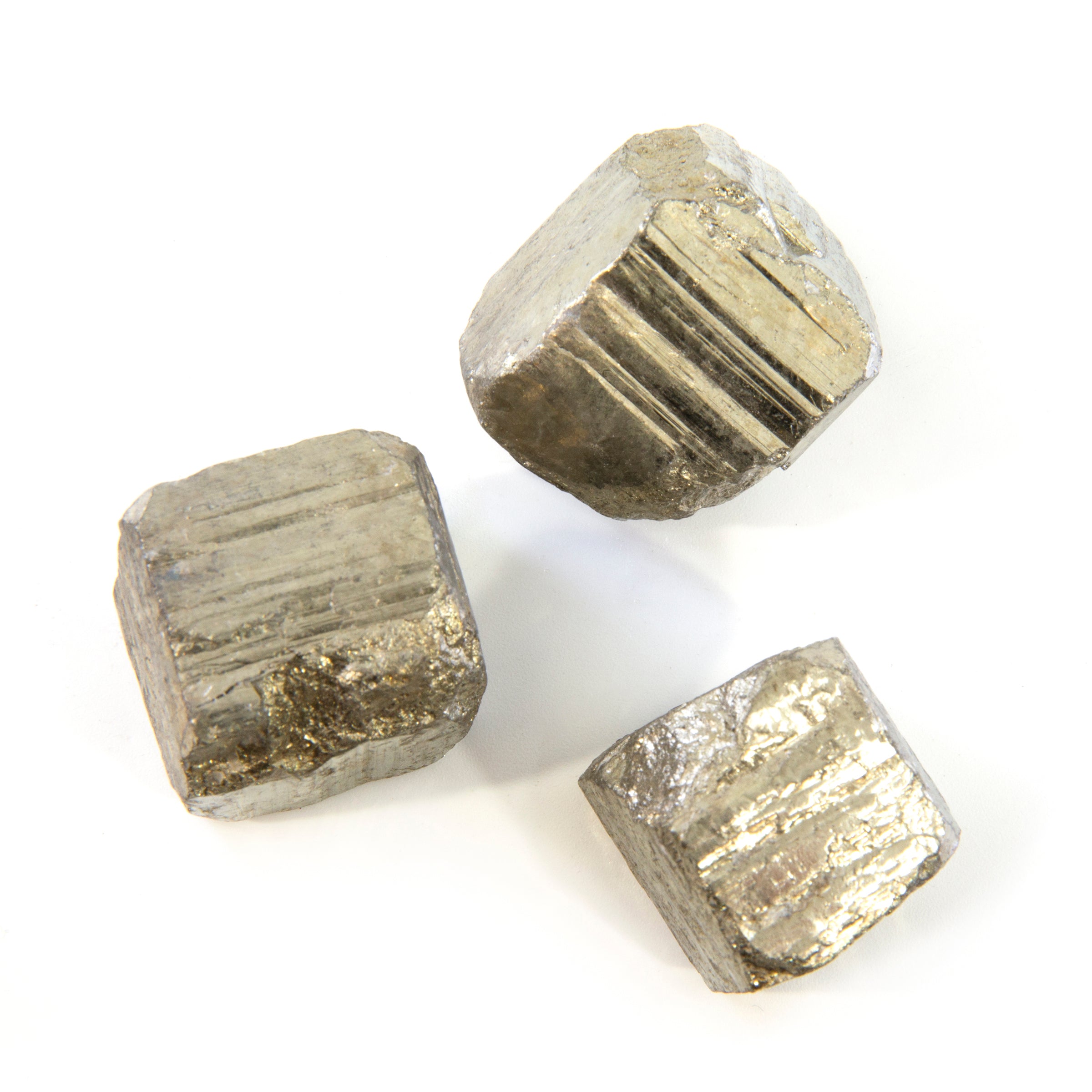 Raw Pyrite Cubes - China - JJX-387 - Crystalarium