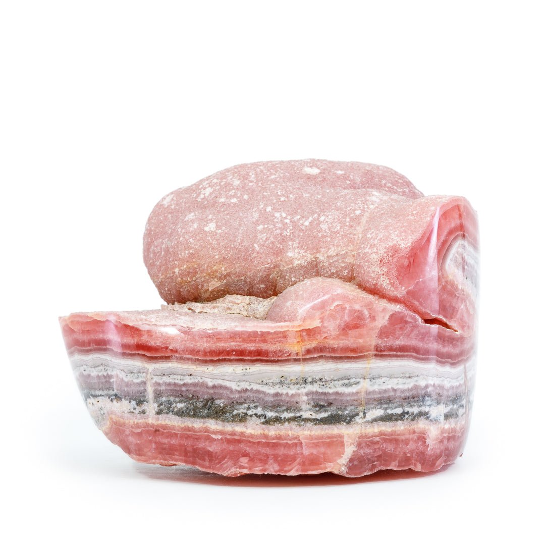 Rhodochrosite 2.14 Inch 445 Gram Polished Freeform Crystal - Argentina - FFH-364A - Crystalarium