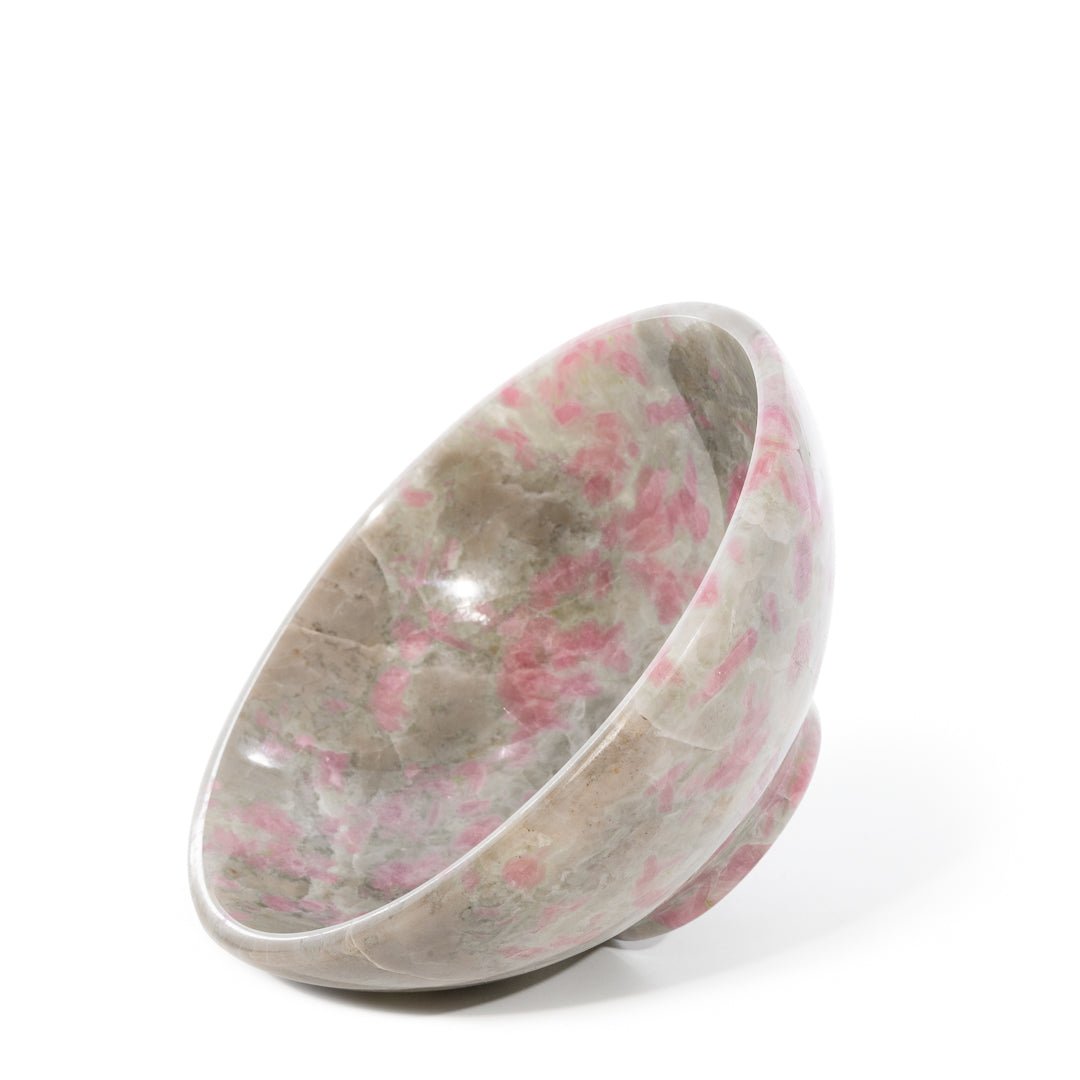 Ruby in Matrix 4.17 Inch 255 Gram Polished Gemstone Bowl - India - LLR-023 - Crystalarium