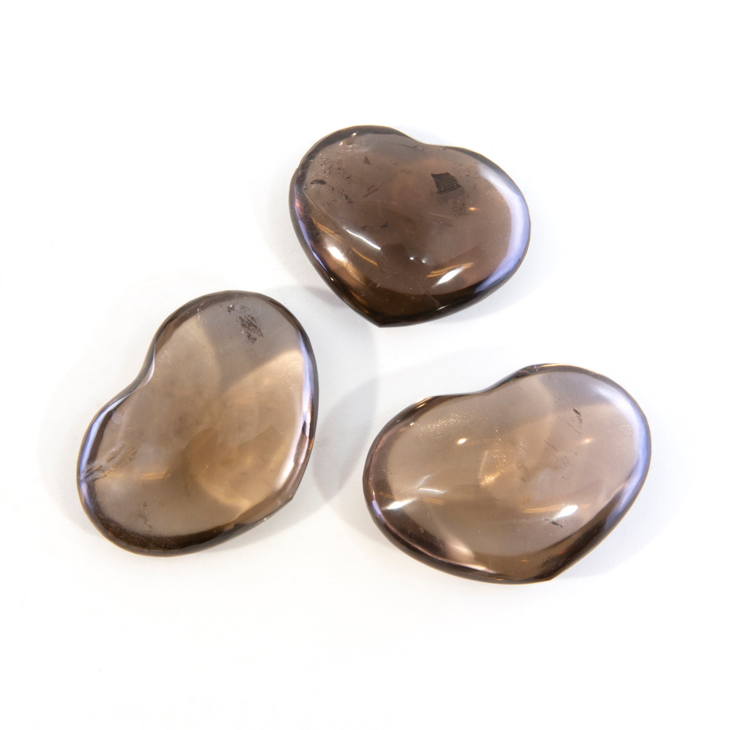 Smoky Quartz Small Heart - Brazil - FFT-035 - Crystalarium