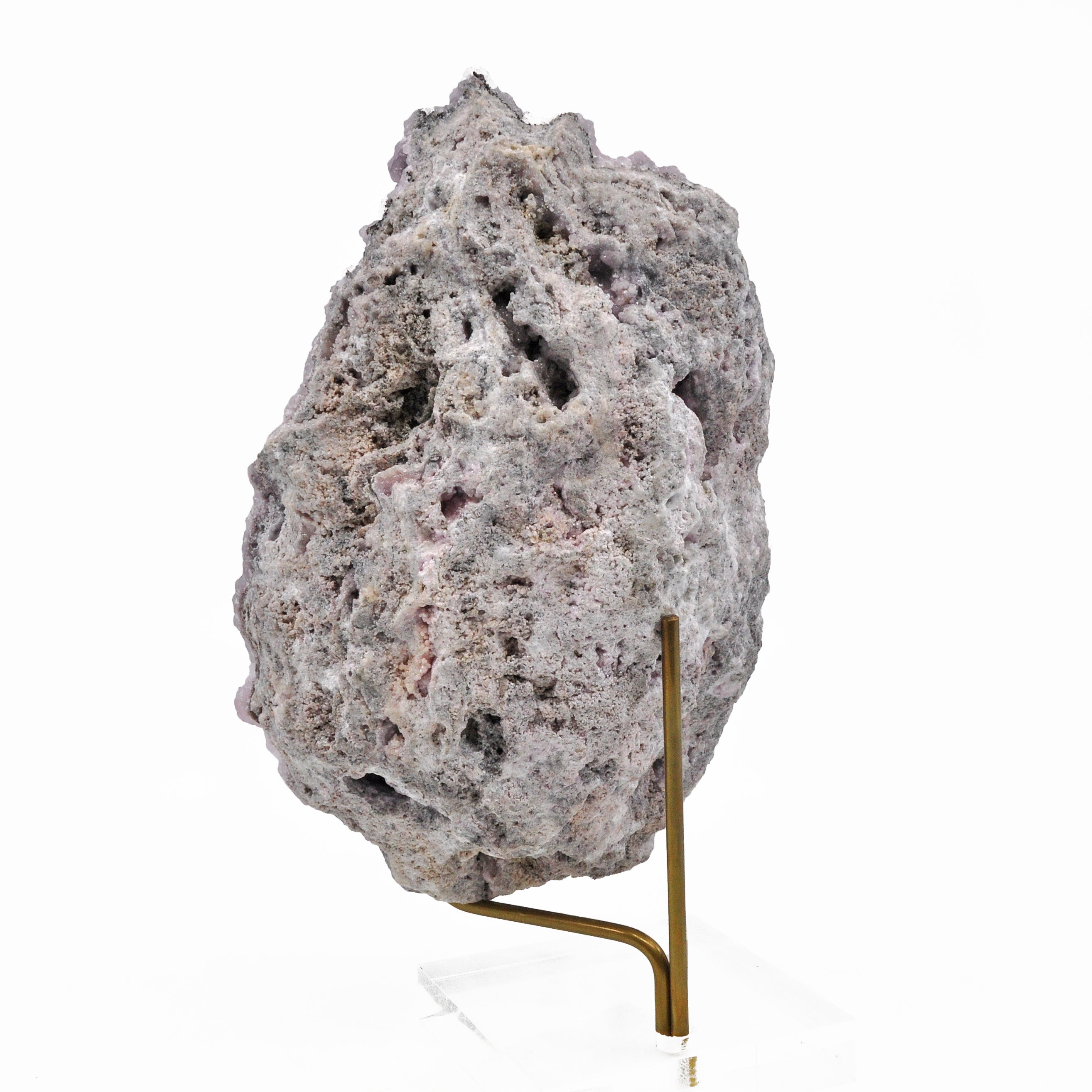 Lavender Smithsonite 6.5 inch 2.6 lbs Natural Crystal Specimen - Mexico - CCX-390 - Crystalarium