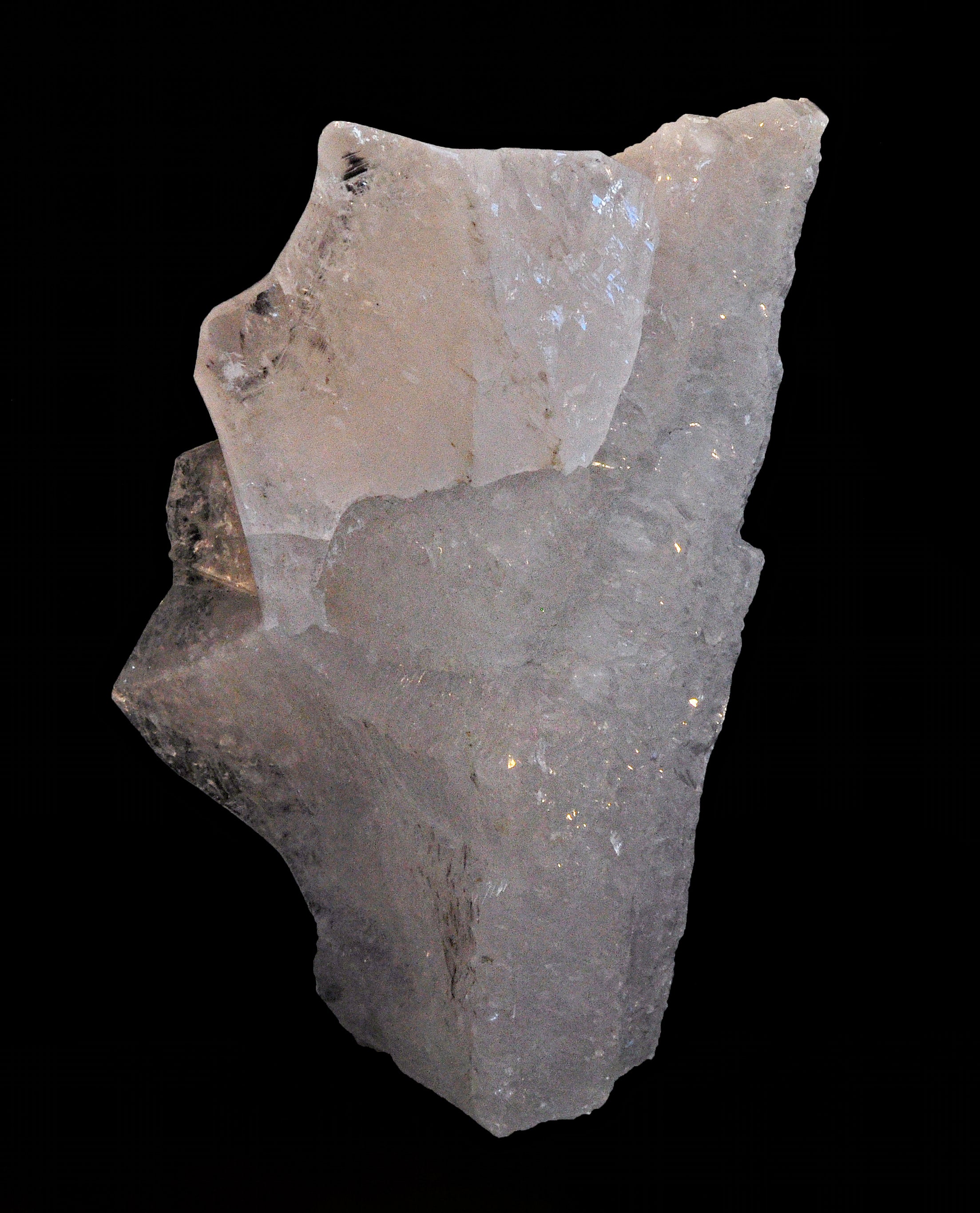 Elegant Partial Polished Quartz 31 inch 263 lb Crystal ' Angel ' - Brazil - VH-162 - Crystalarium