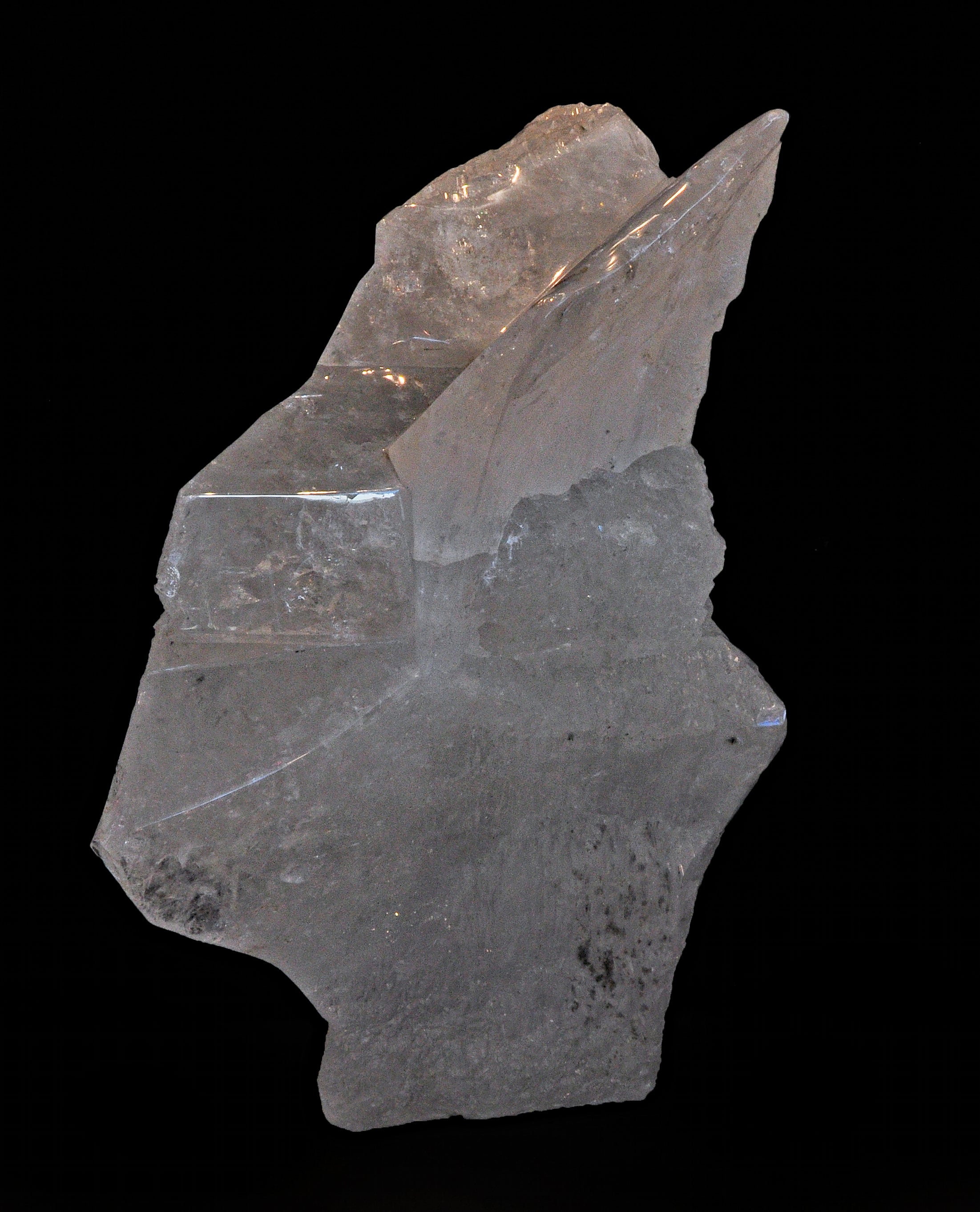 Elegant Partial Polished Quartz 31 inch 263 lb Crystal ' Angel ' - Brazil - VH-162 - Crystalarium