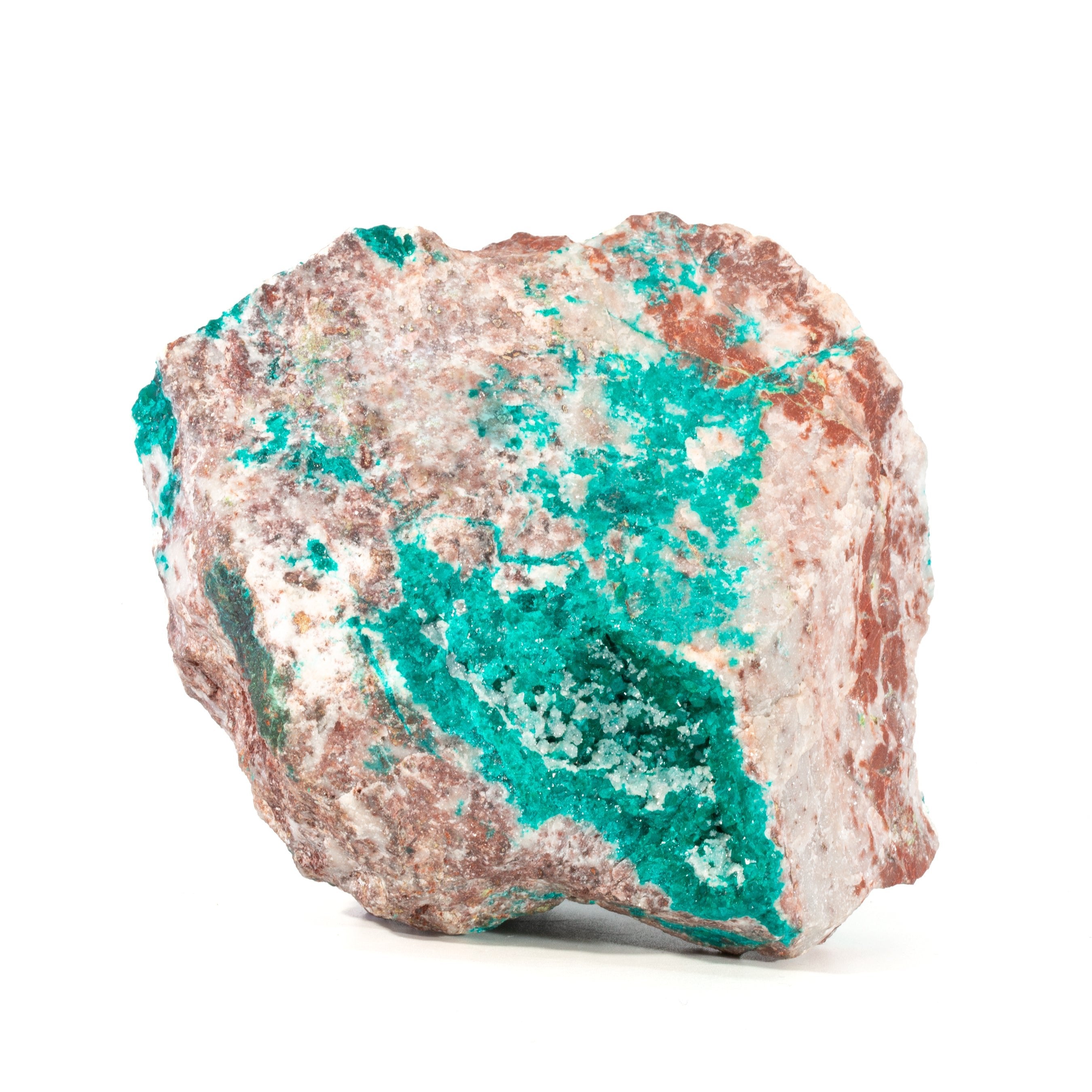 Dioptase 5.1 inch 2.11lb Natural gem Crystal Specimen - Tsumeb - XX-365 - Crystalarium