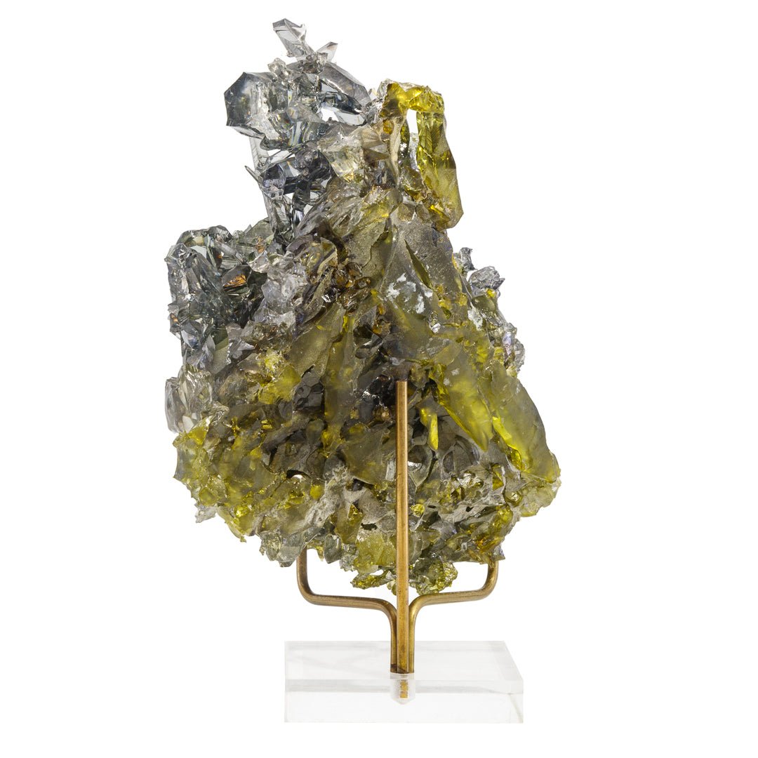 Zincite 6.8 Inch 3.17lb Natural Crystal Specimen - Poland - WX-085 - Crystalarium